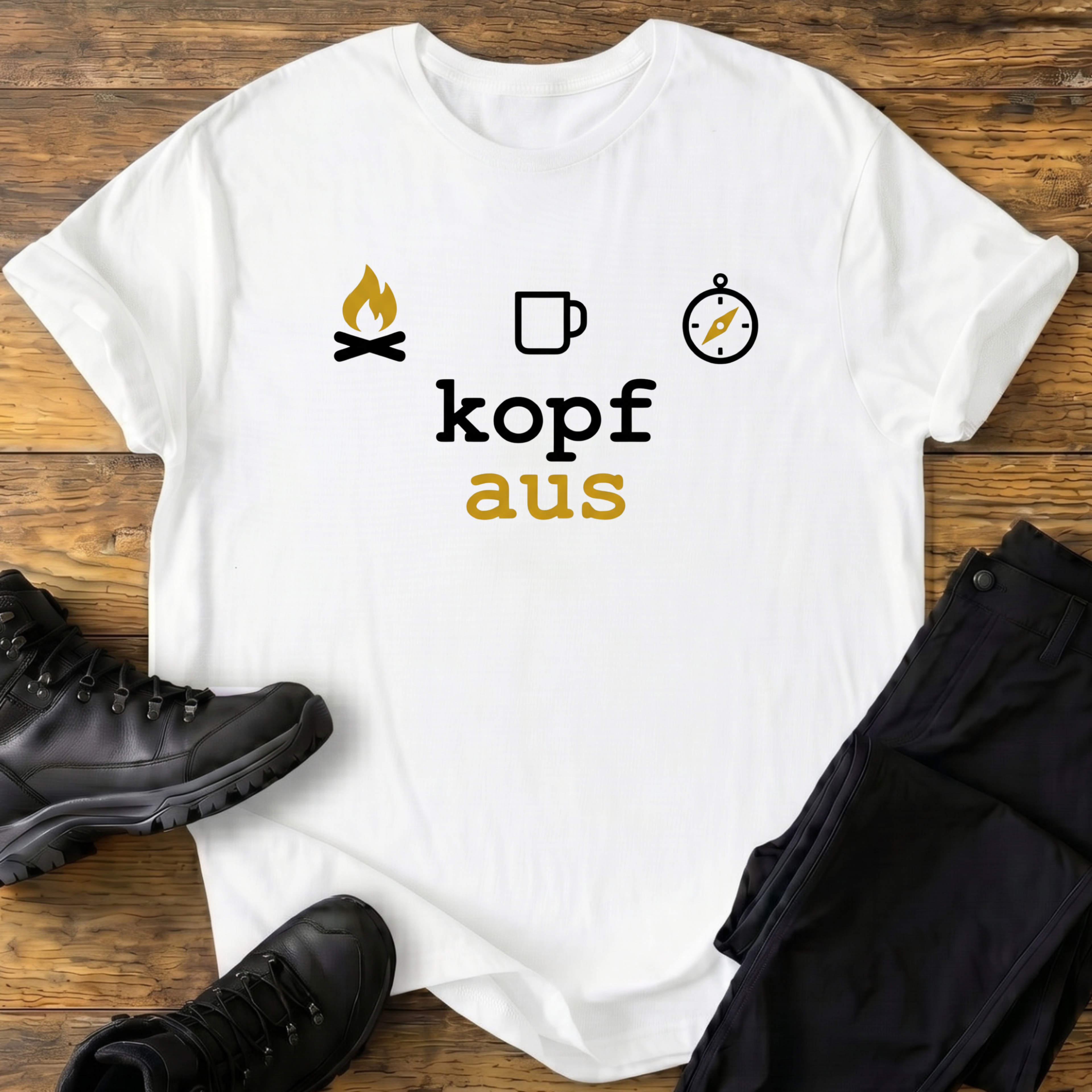 Kopf aus T-Shirt