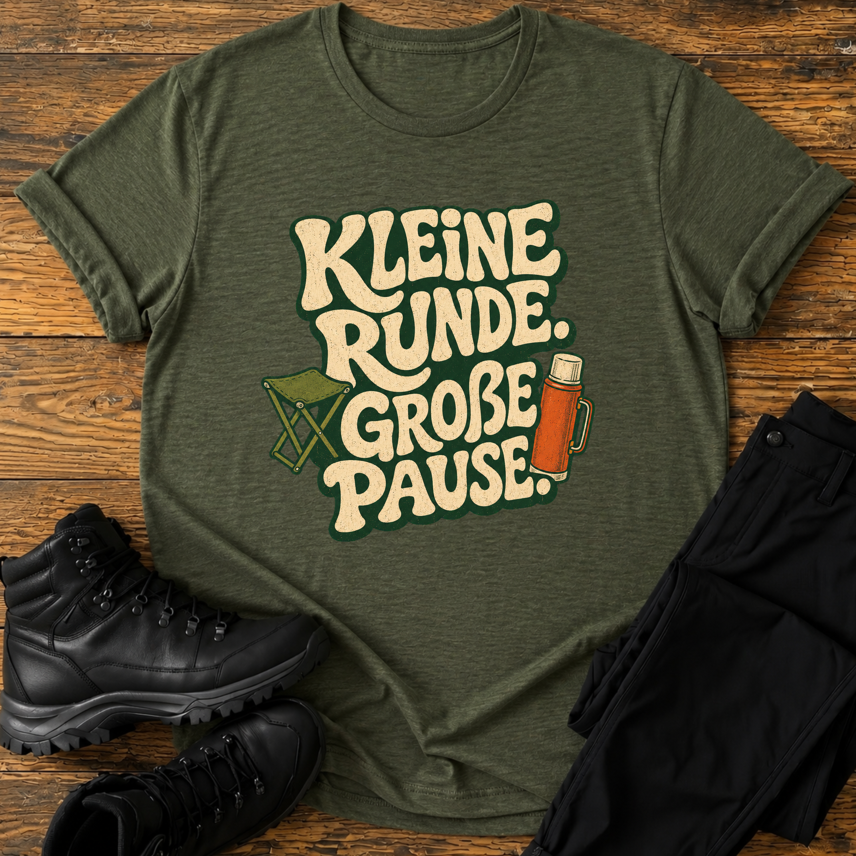 Kleine Runde. Große Pause T-Shirt