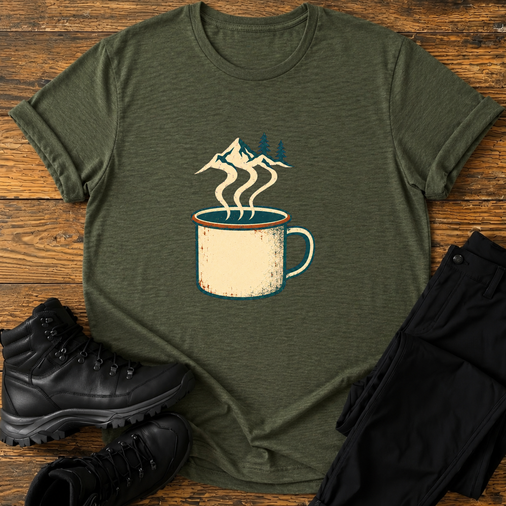Gipfel-Kaffee T-Shirt