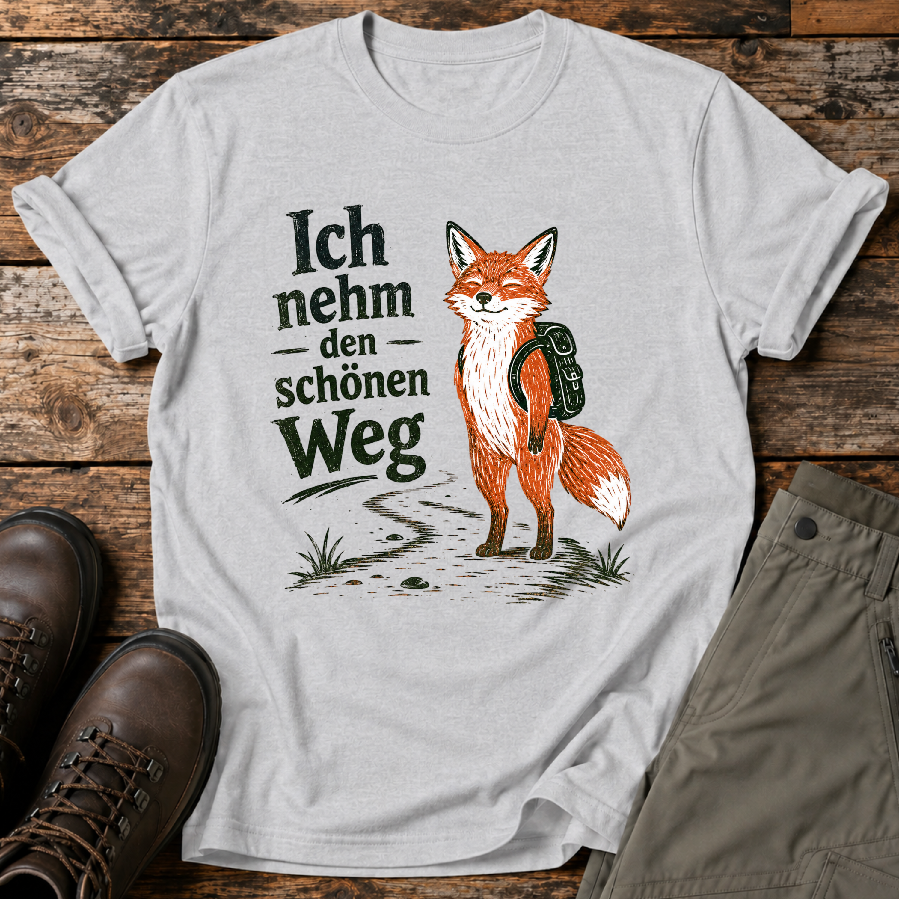 Ich nehm den schönen Weg T-shirt