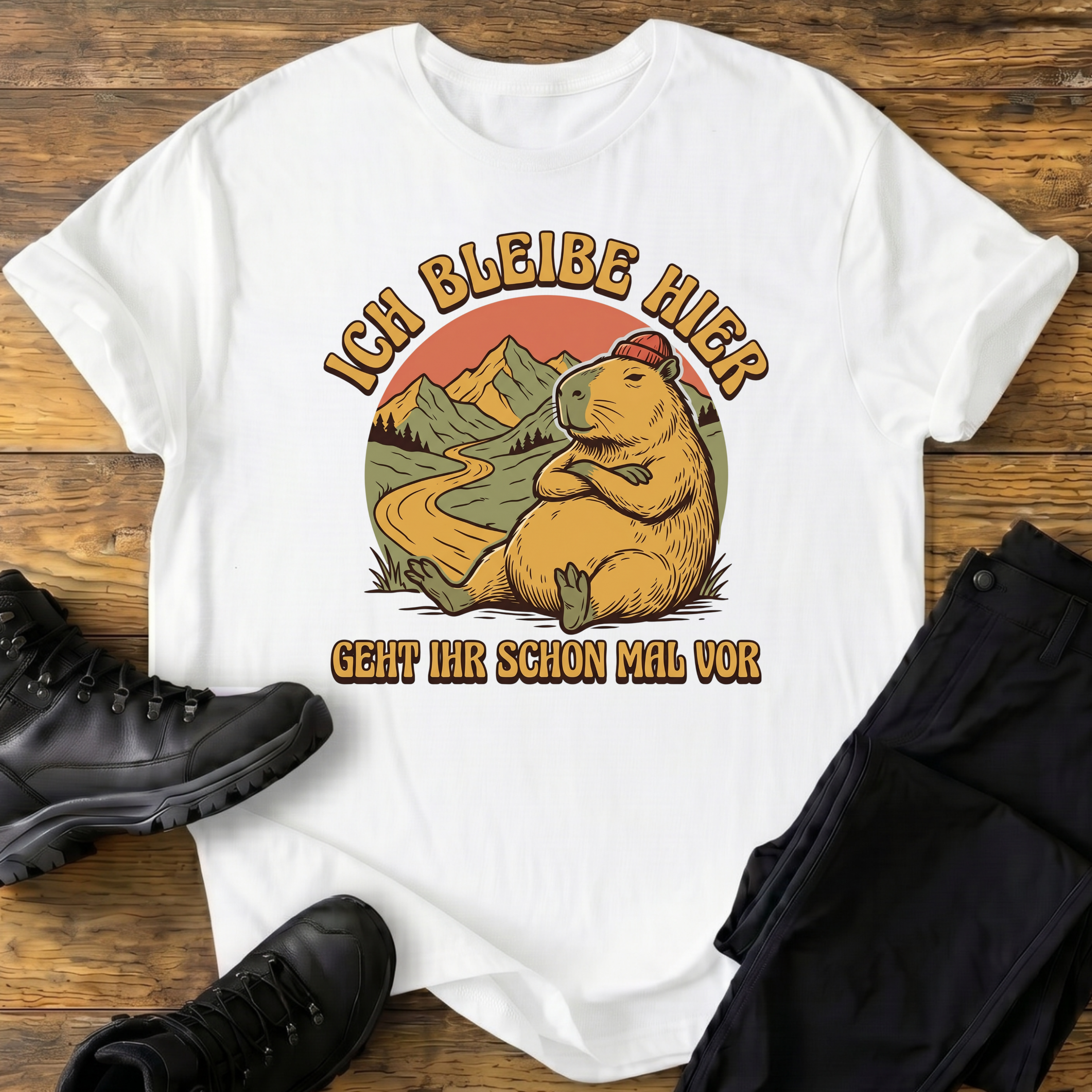 Ich bleibe hier T-Shirt