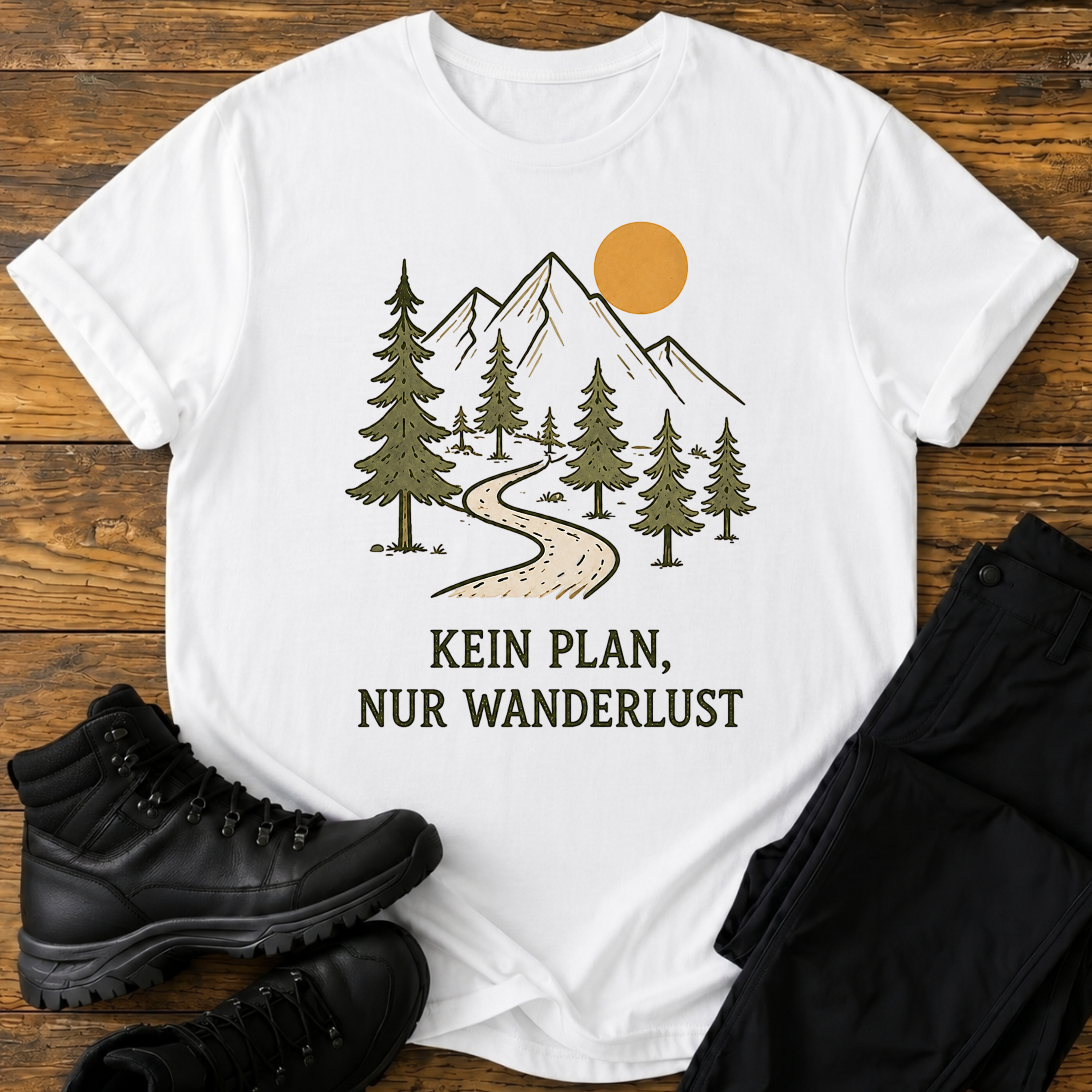 Kein Plan, nur Wanderlust T-Shirt