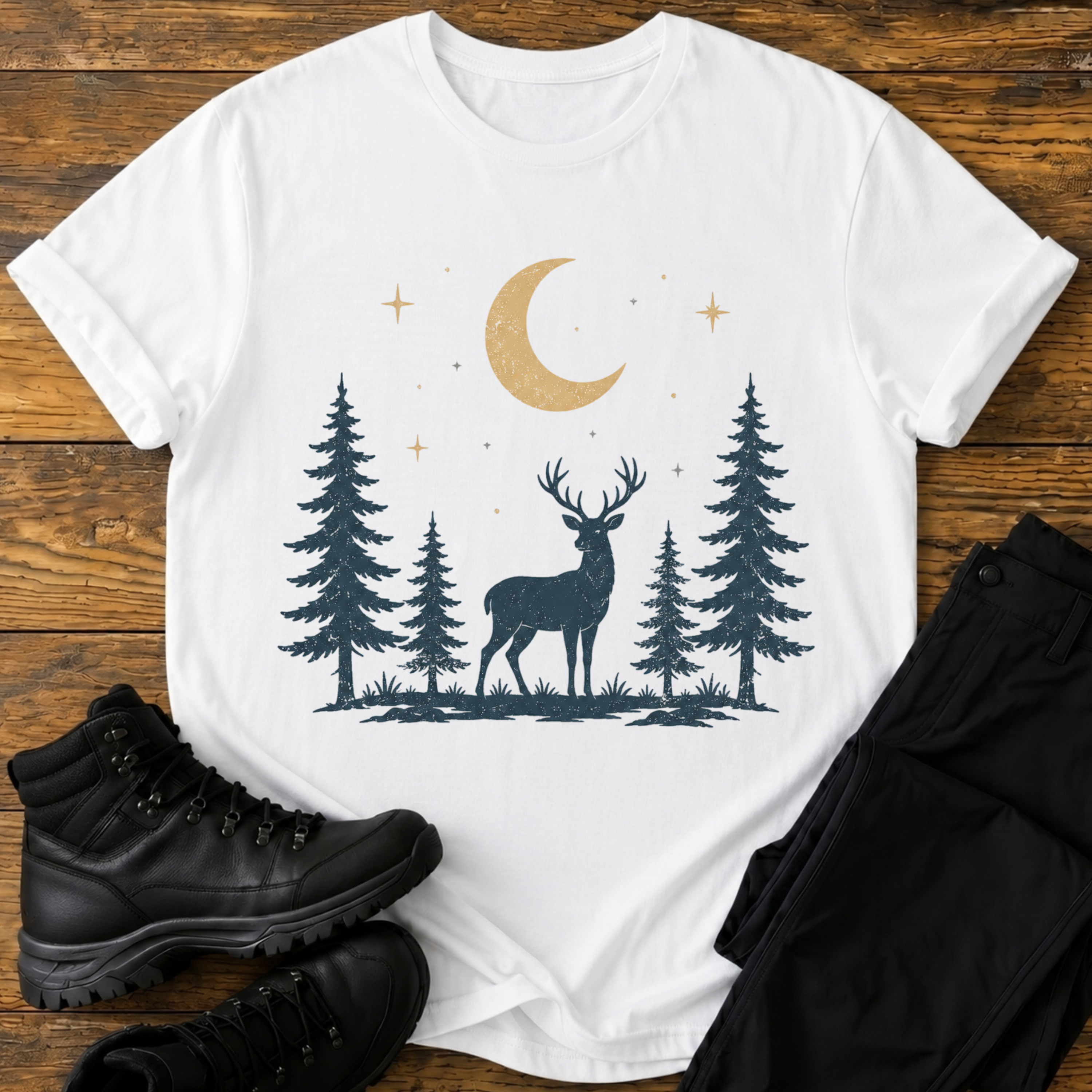 Nachtzauber im Tann T-Shirt