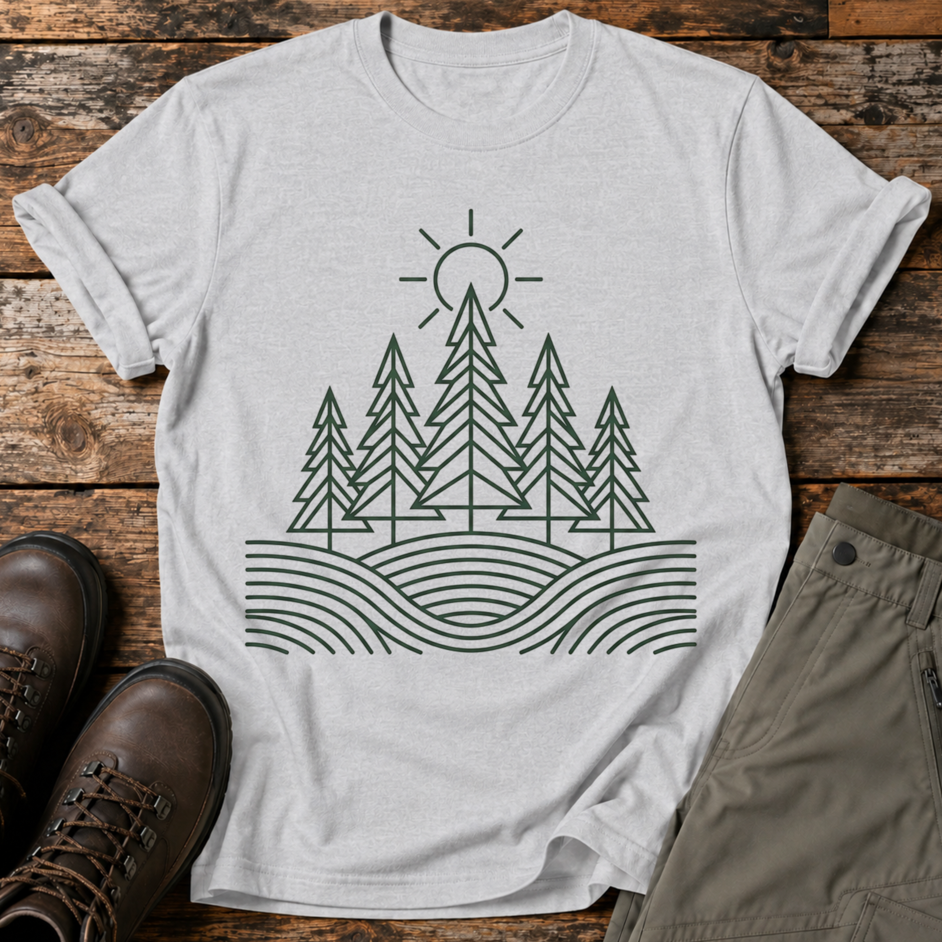 Sonnenschein & Tannengrün T-shirt