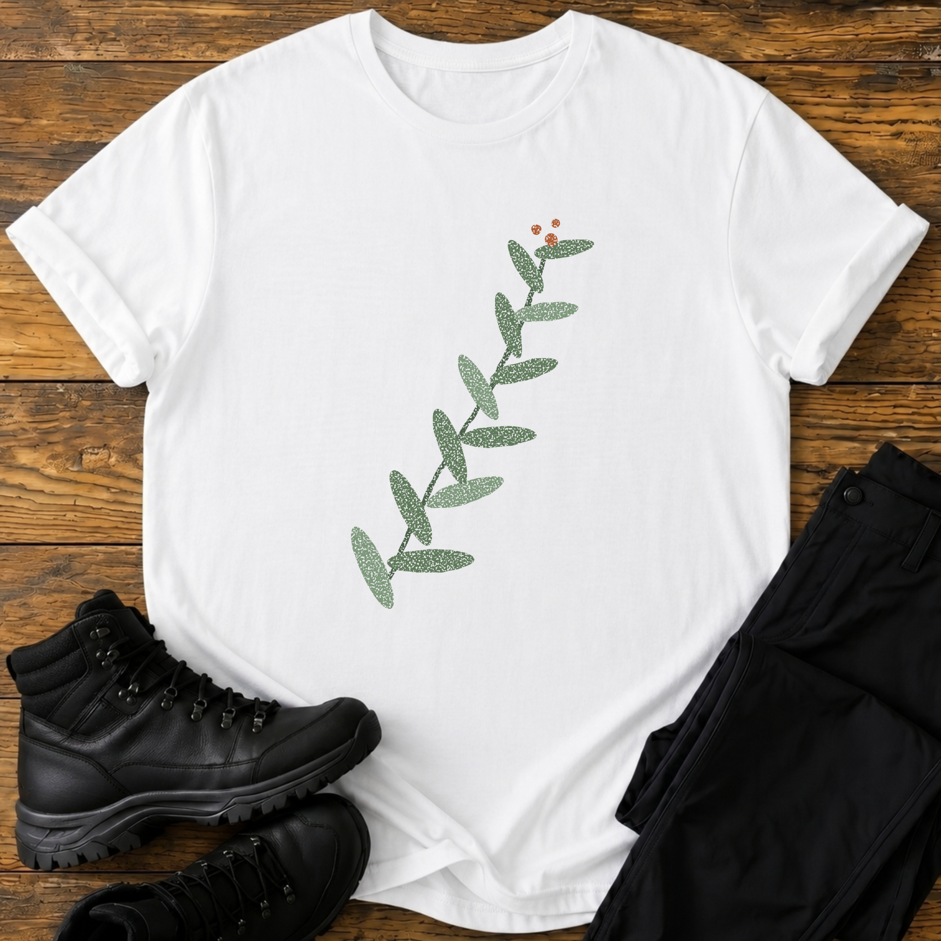 Eukalyptus-Zweig T-Shirt