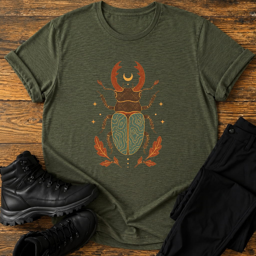 Der mystische Hirschkäfer T-Shirt