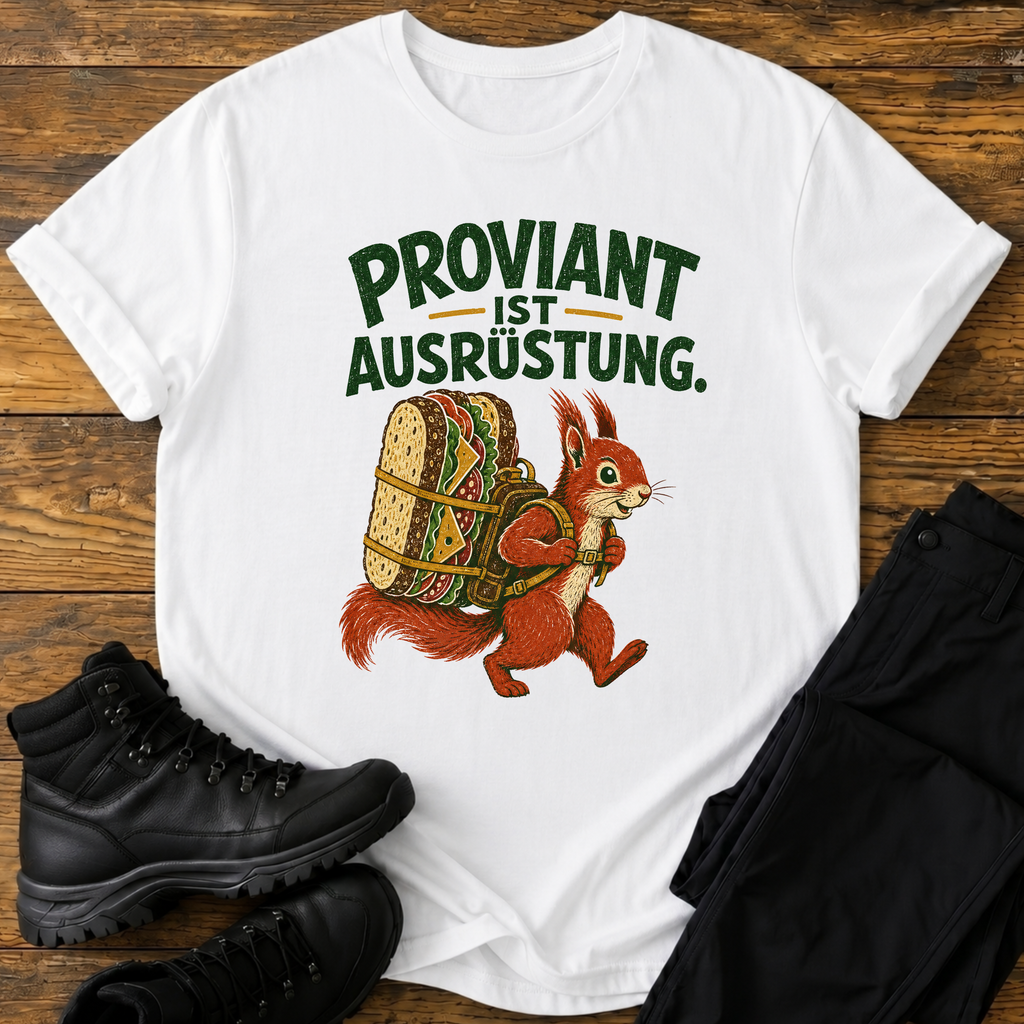 Proviant ist Ausrüstung T-Shirt
