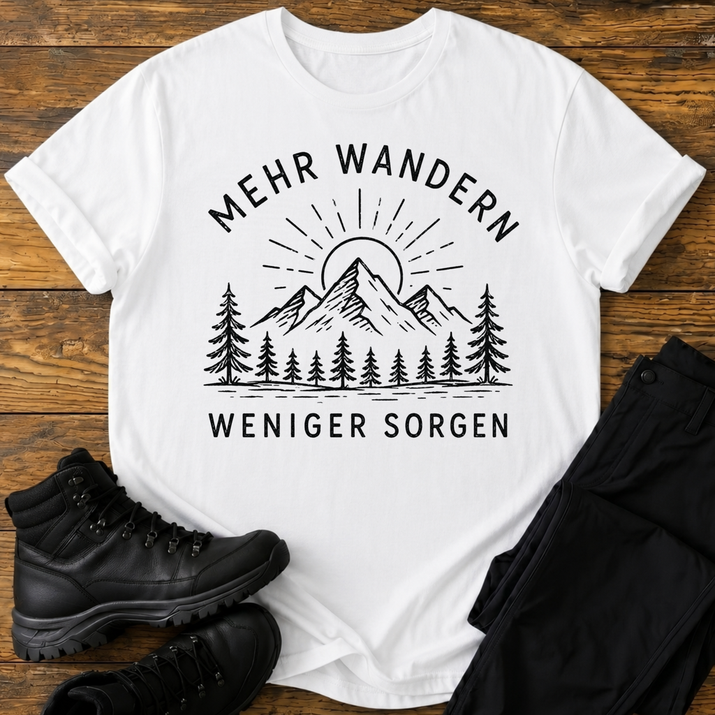 Weniger Sorgen T-Shirt