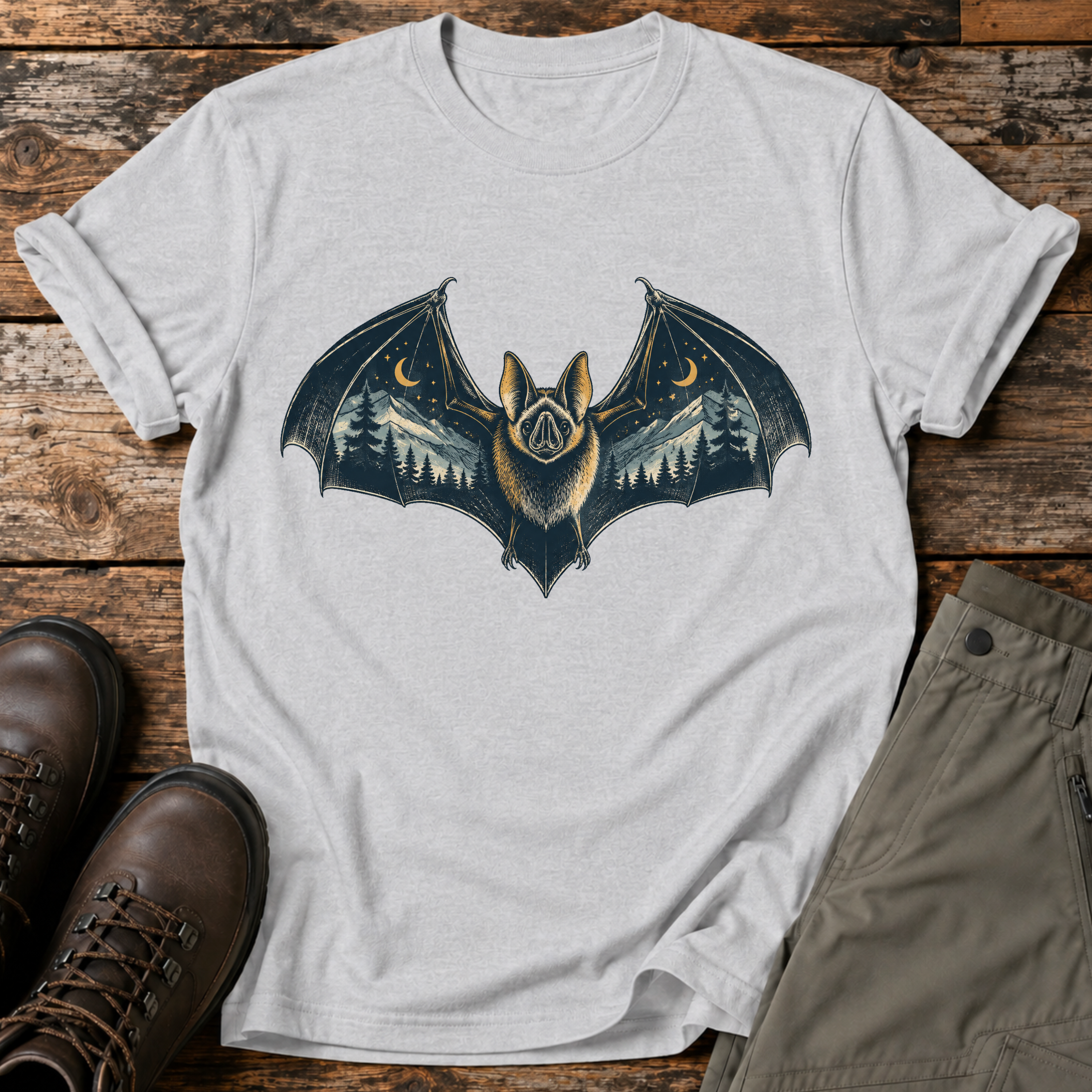 Schatten über den Gipfeln T-shirt