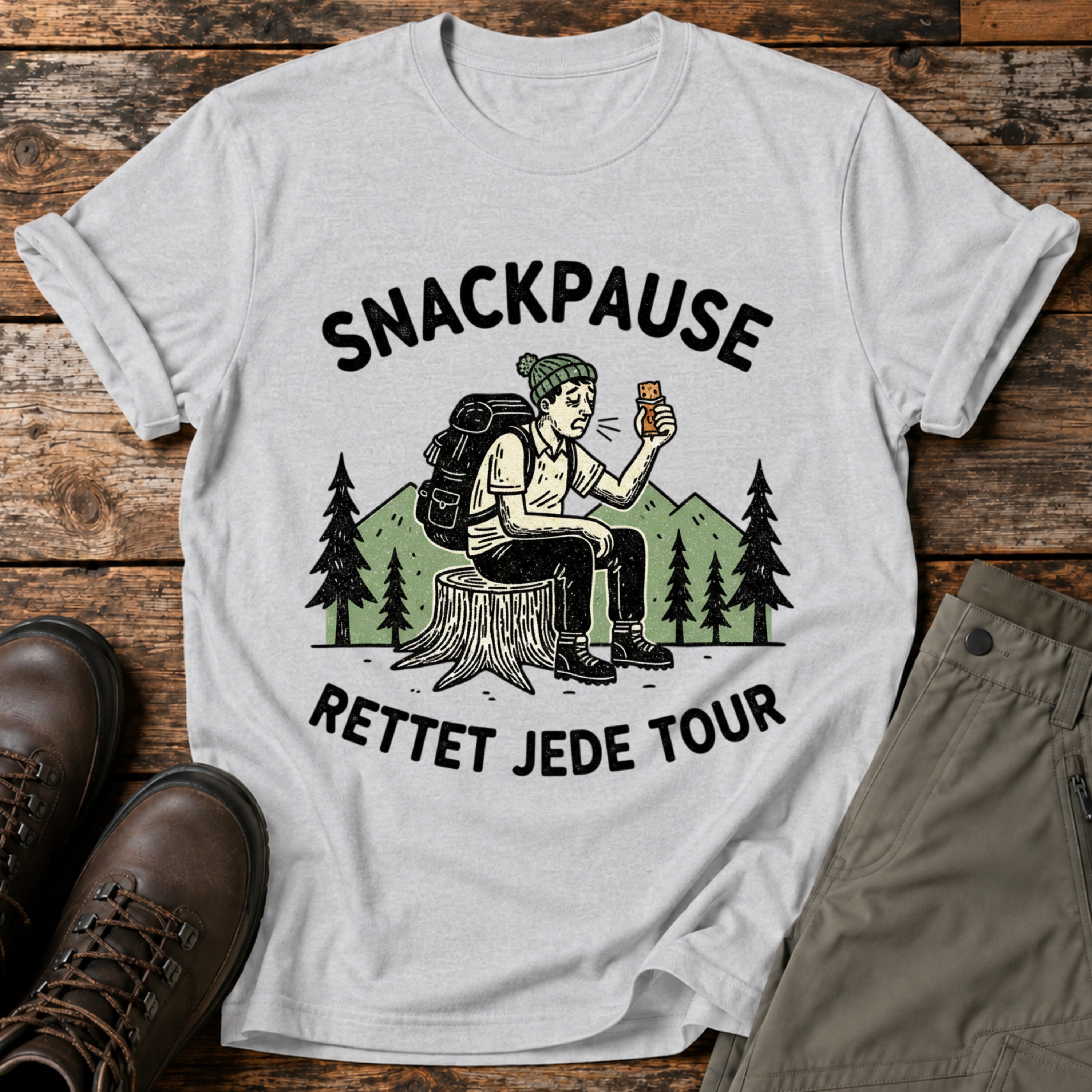 Snackpause rettet jede tour T-shirt