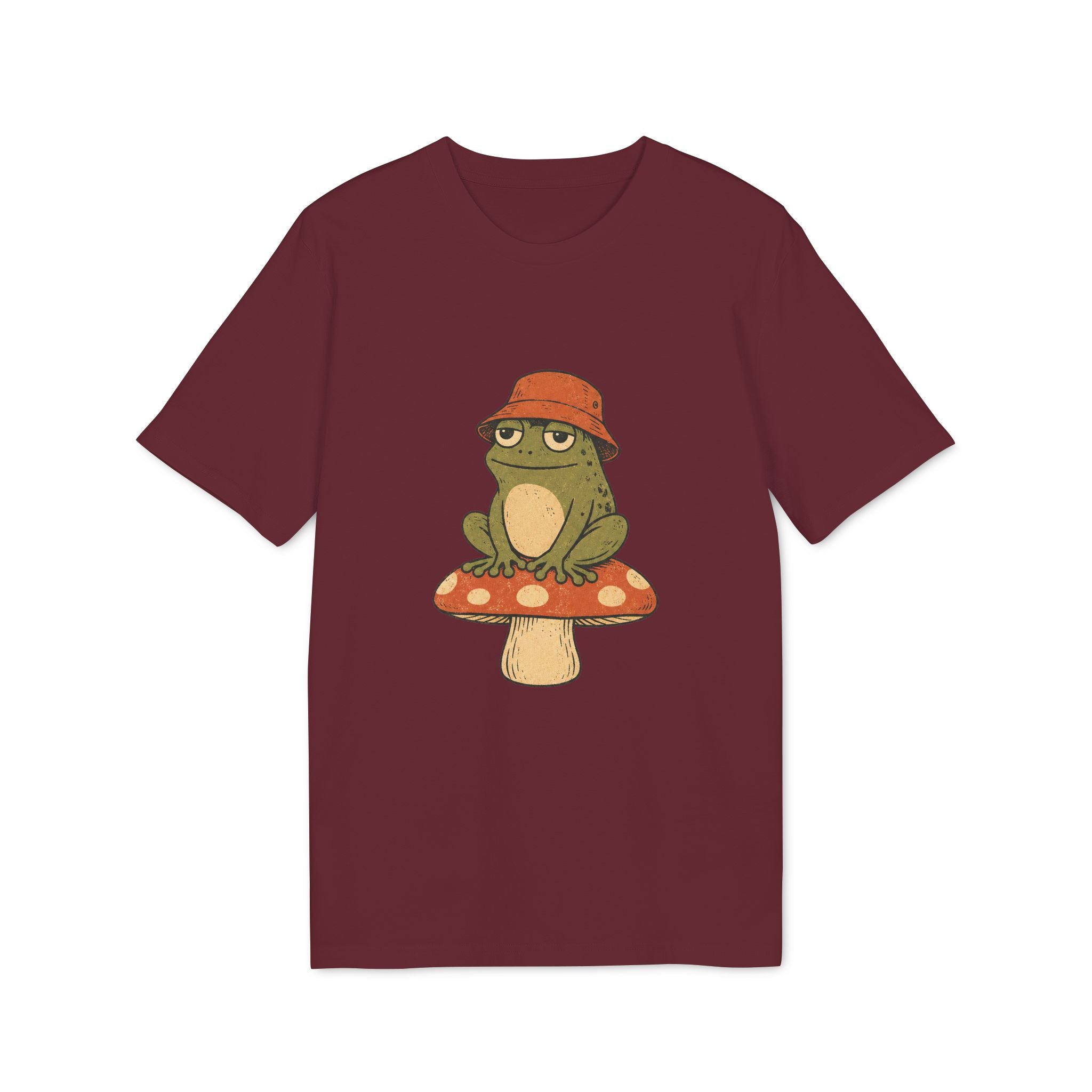 Chilliger Pilz-Frosch T-shirt