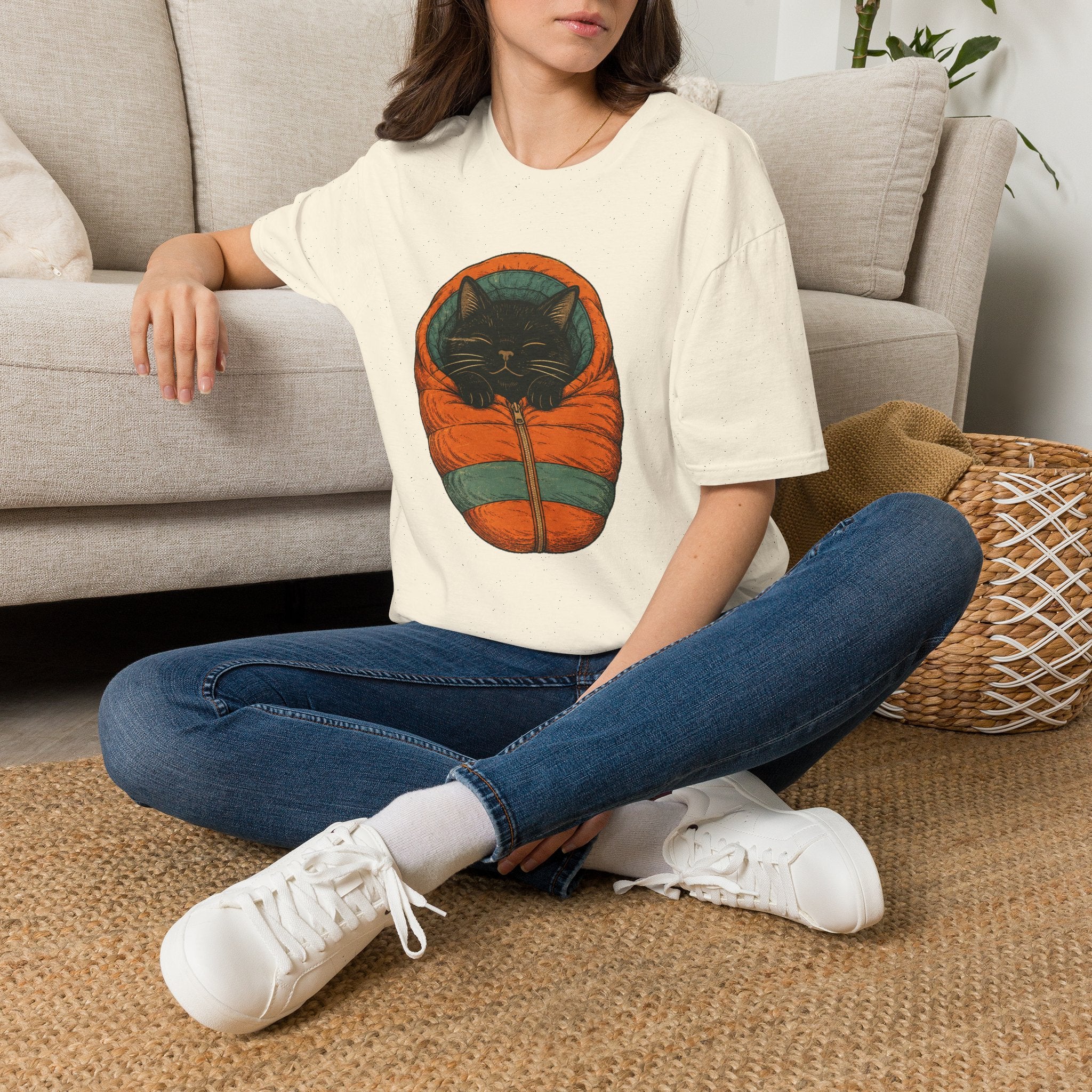 Schlafsack-Schnurrer T-Shirt