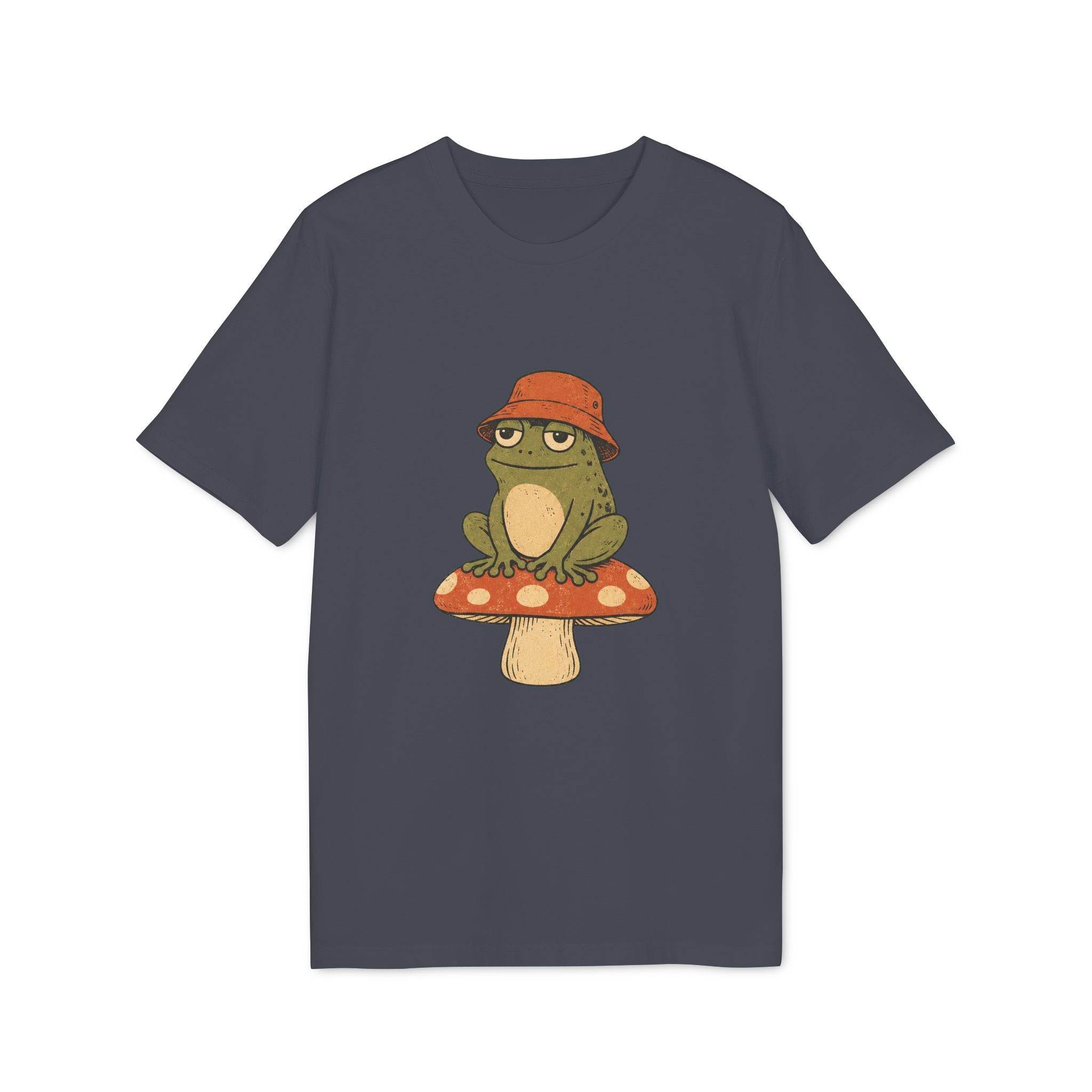 Chilliger Pilz-Frosch T-shirt