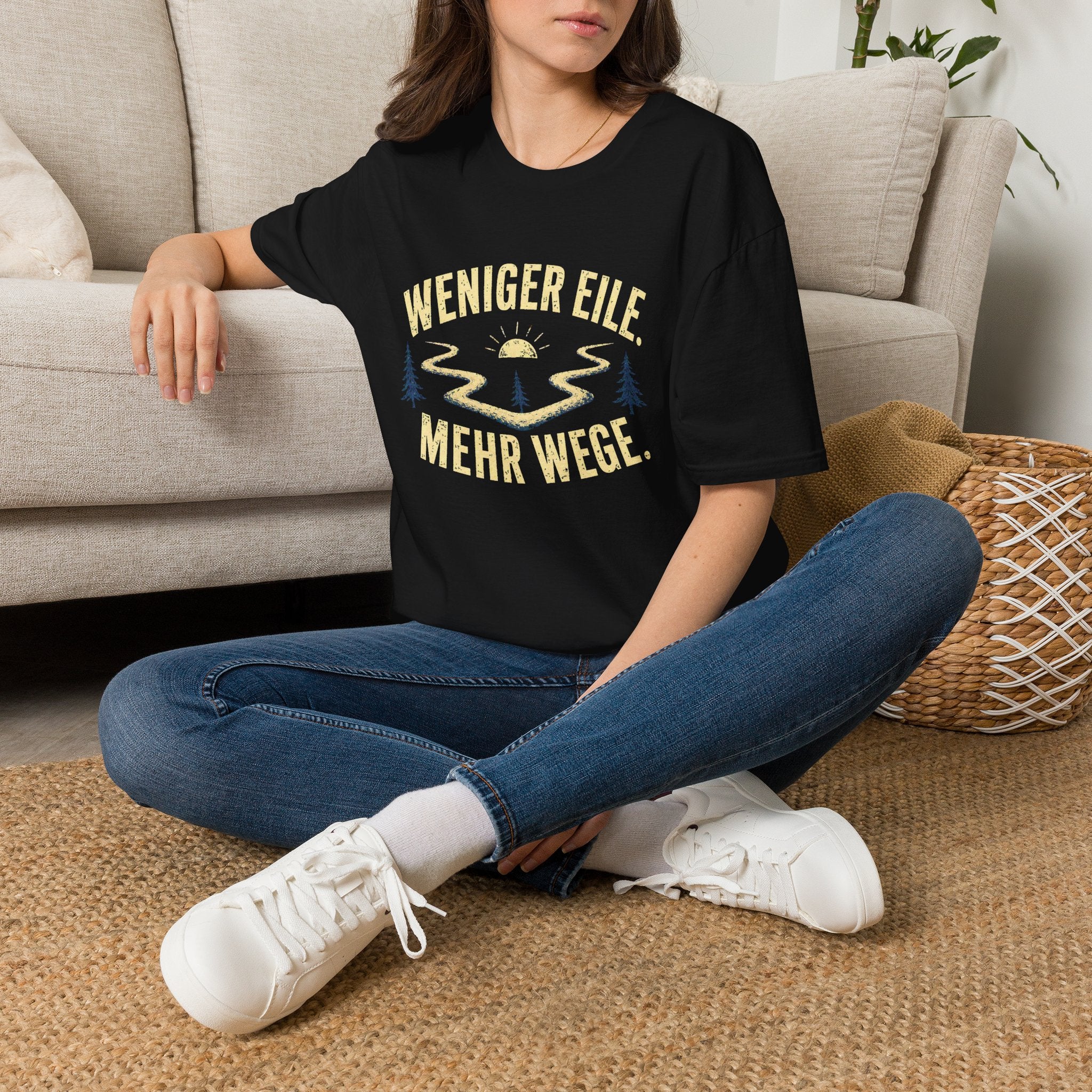 Weniger eile. Mehr Wege  T-Shirt