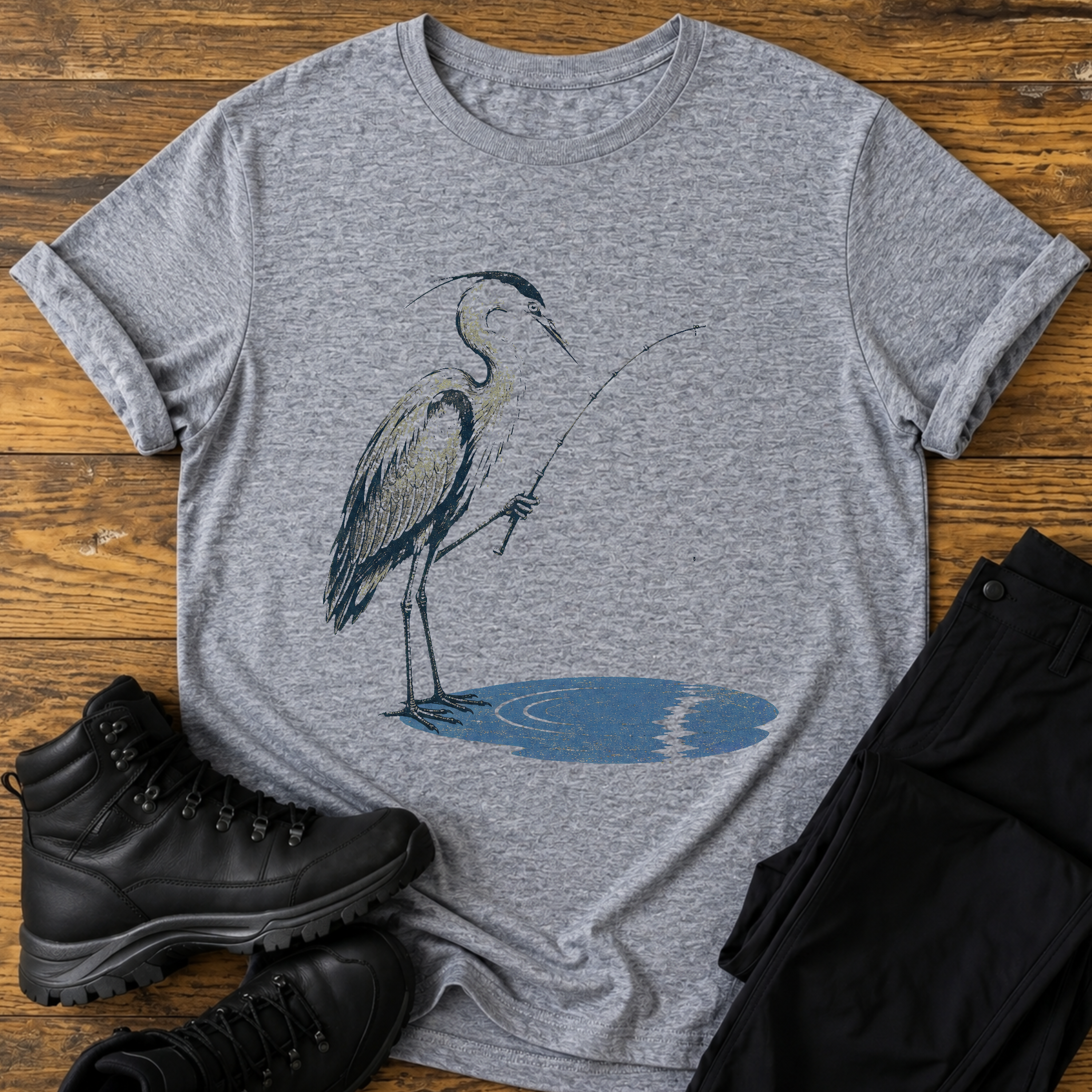 Der moderne Fischer T-Shirt