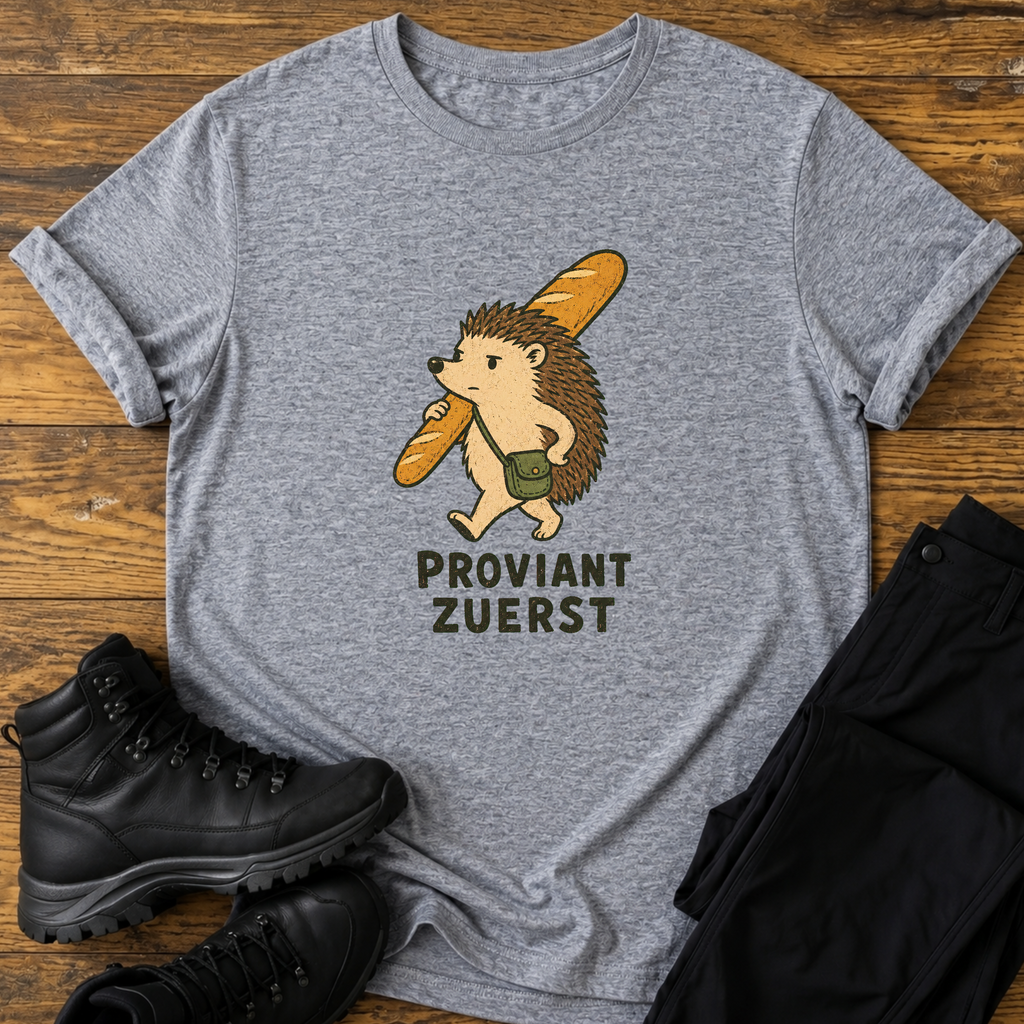 Proviant zuerst T-Shirt
