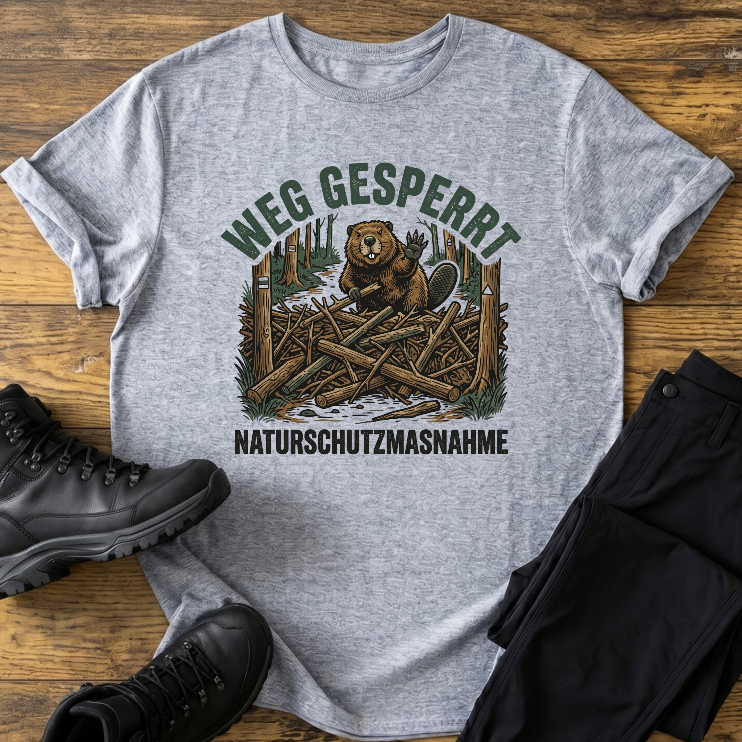 Naturschutzmasnahme T-Shirt