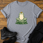 Zen-Modus – Meditierender Frosch T-Shirt