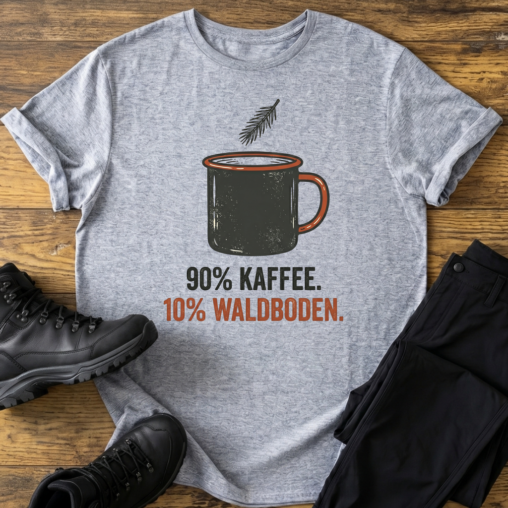 90% Kaffee T-Shirt