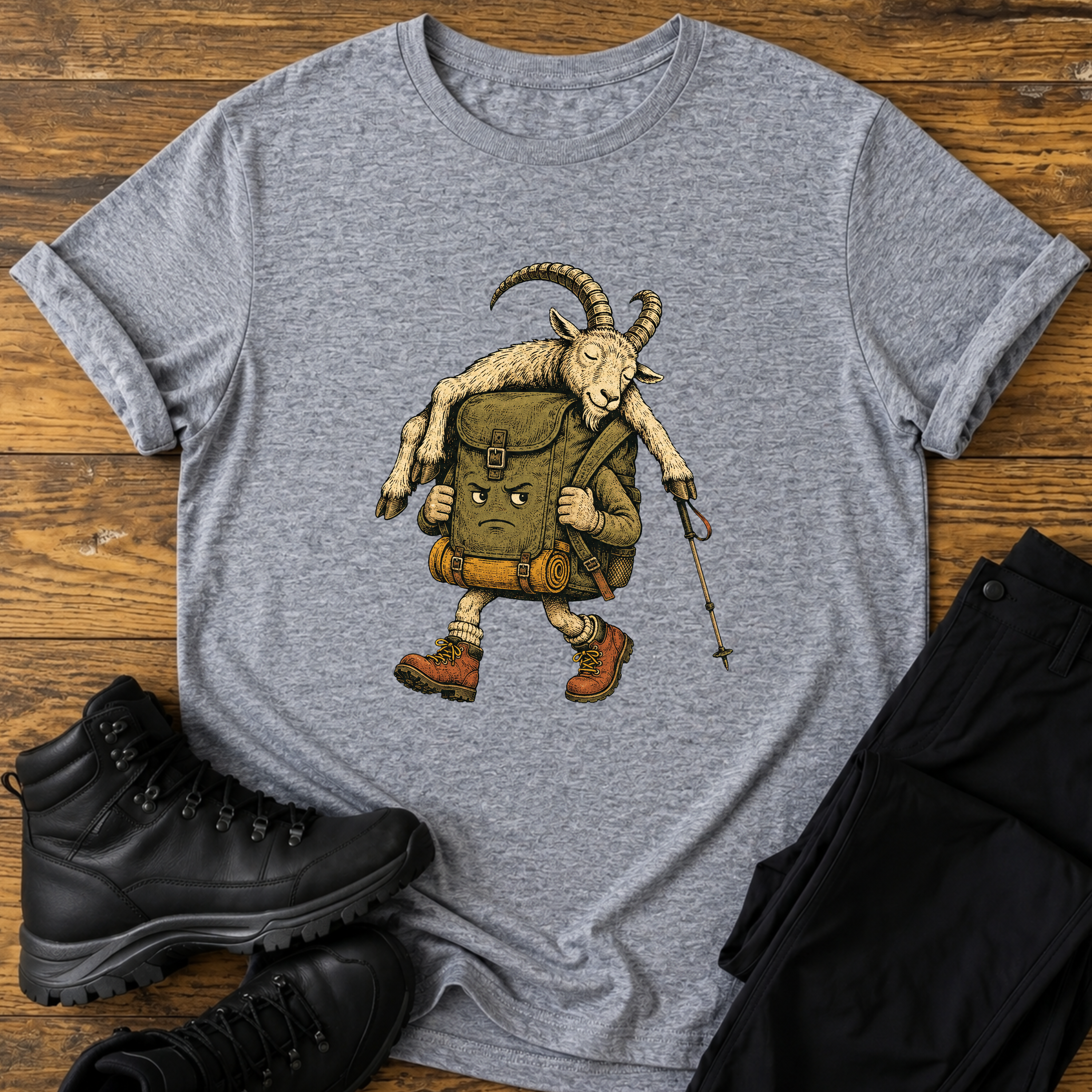 Der mürrische Träger T-Shirt
