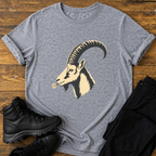 Steinbock mit Blume T-Shirt