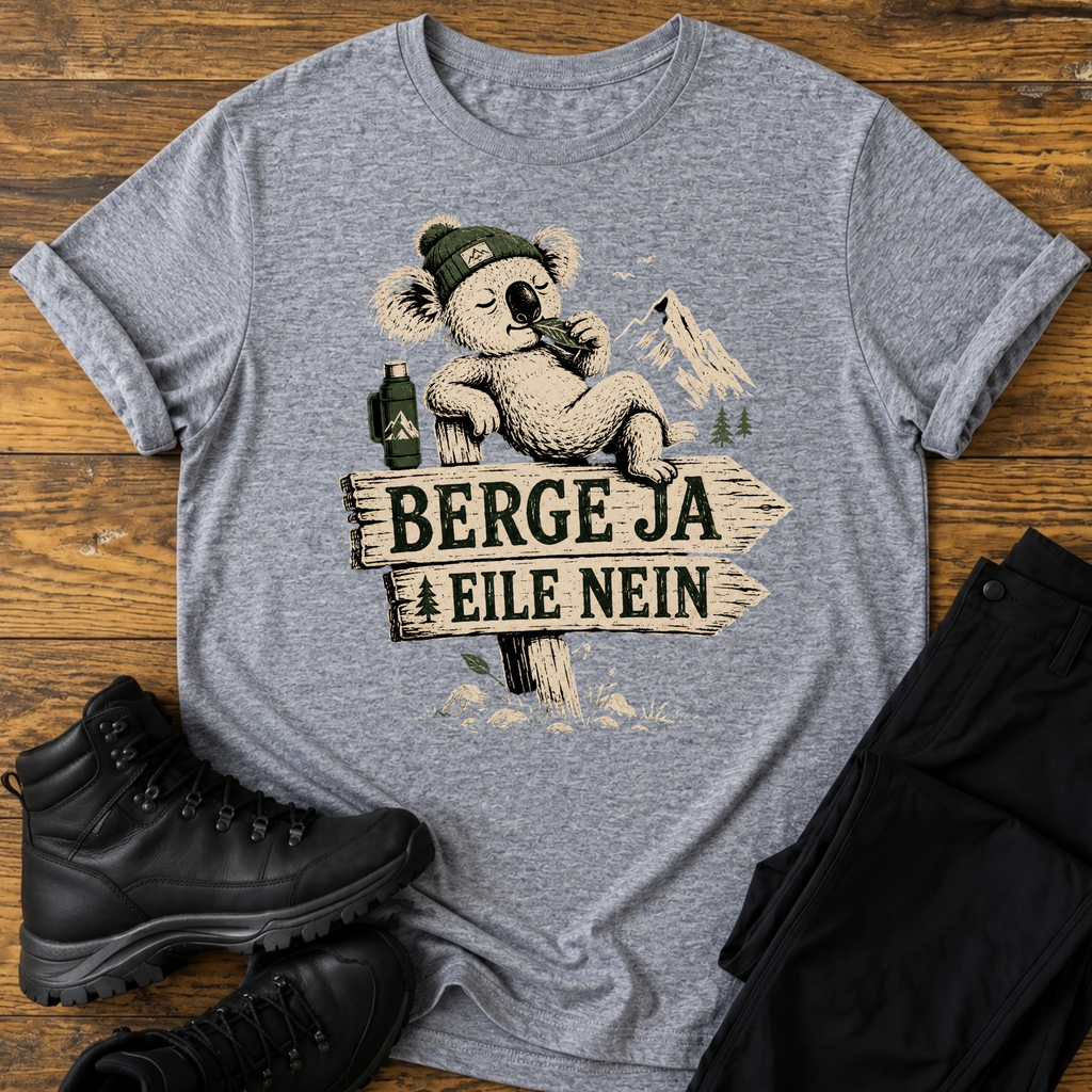Berge Ja, Eile Nein T-Shirt
