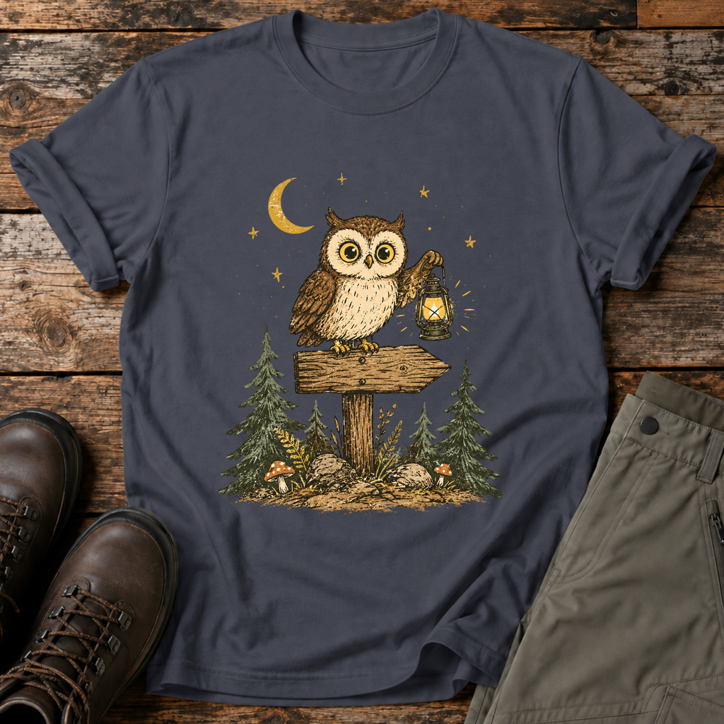 Wegweiser der Nacht T-shirt