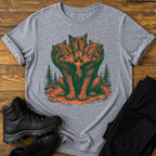 Drei Wölfe, ein Eis T-Shirt