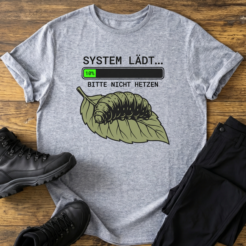 System lädt T-Shirt