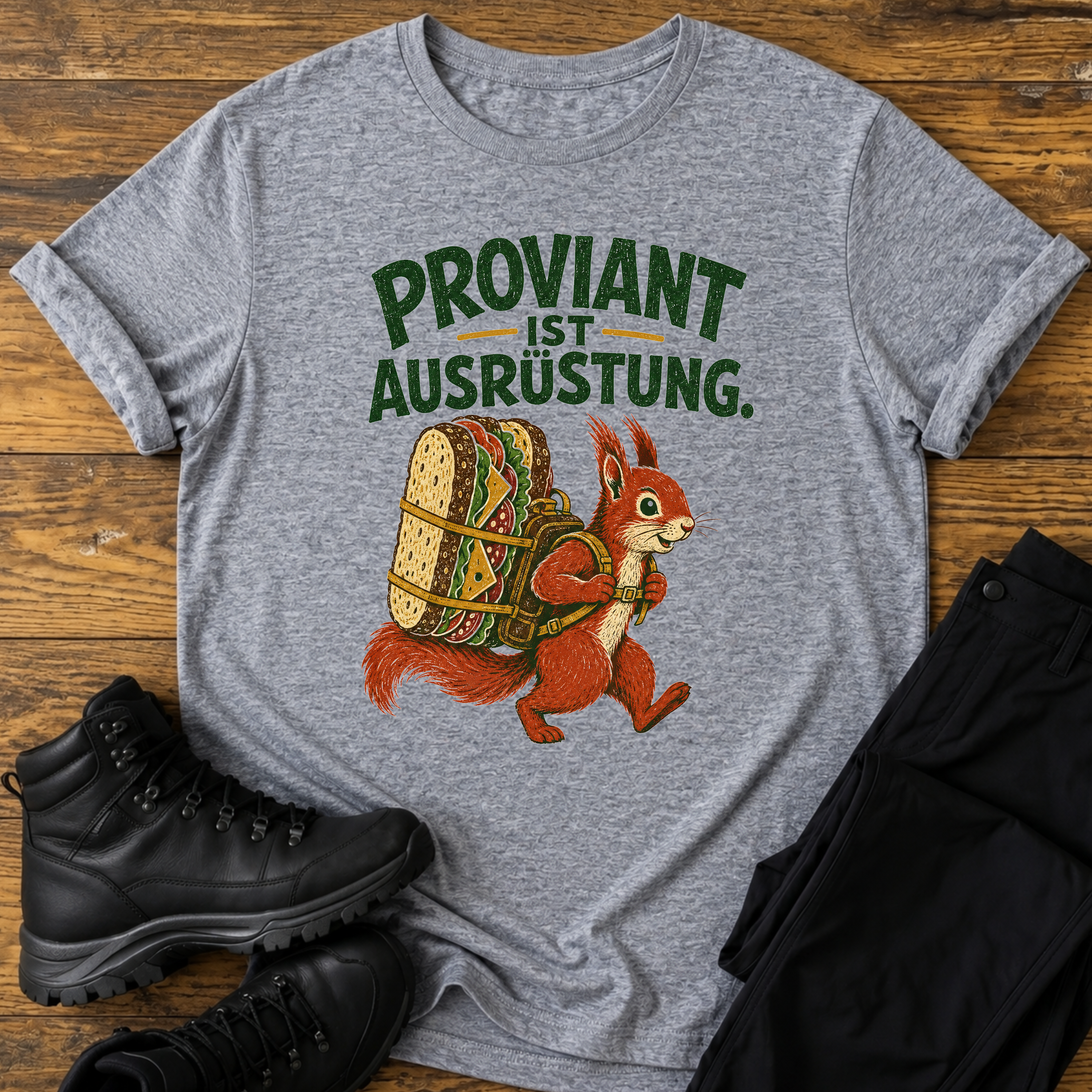 Proviant ist Ausrüstung T-Shirt