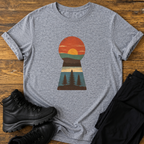Wald im Schlüsselloch T-Shirt