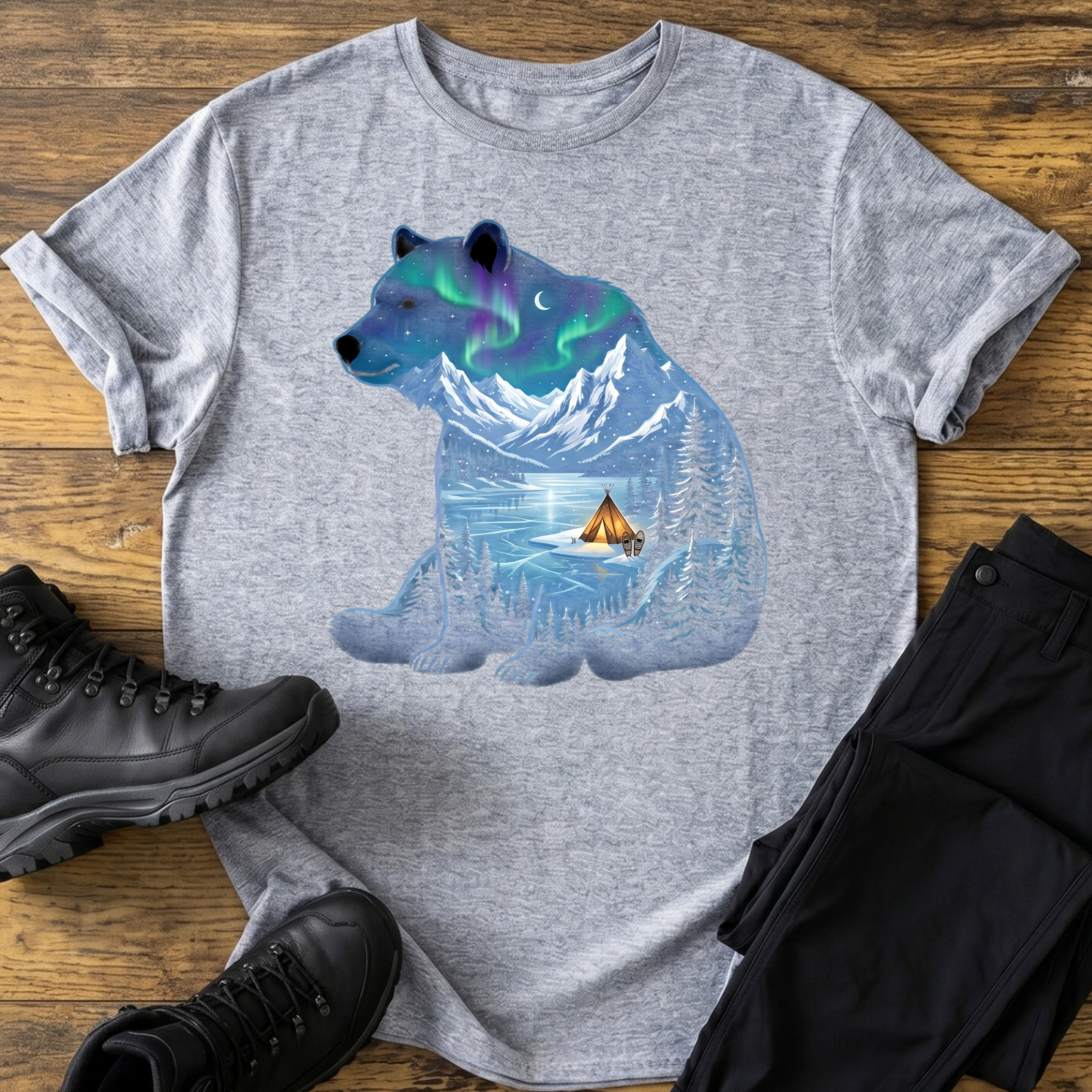 Polarlicht-Traum T-Shirt