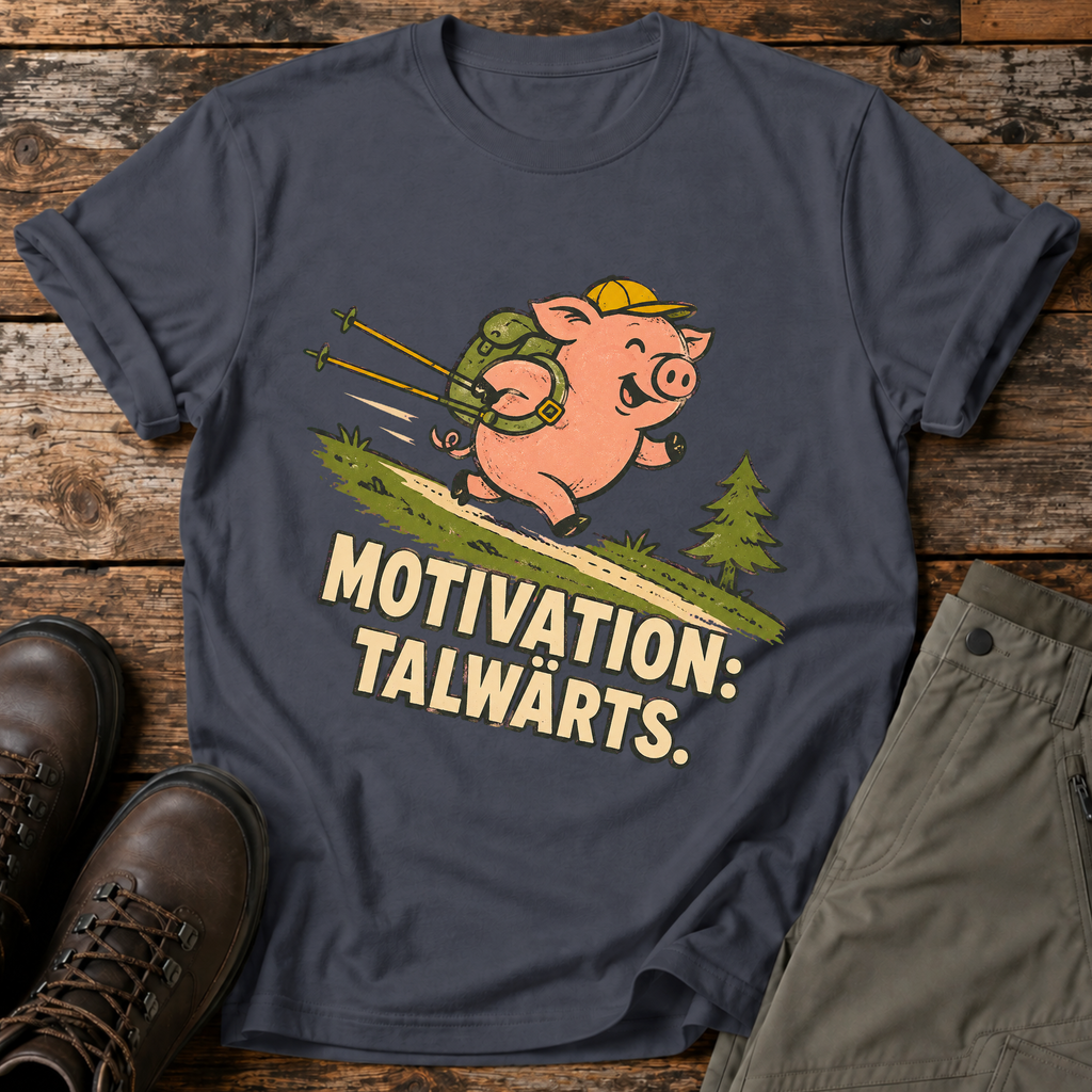 Motivation: Talwärts T-shirt