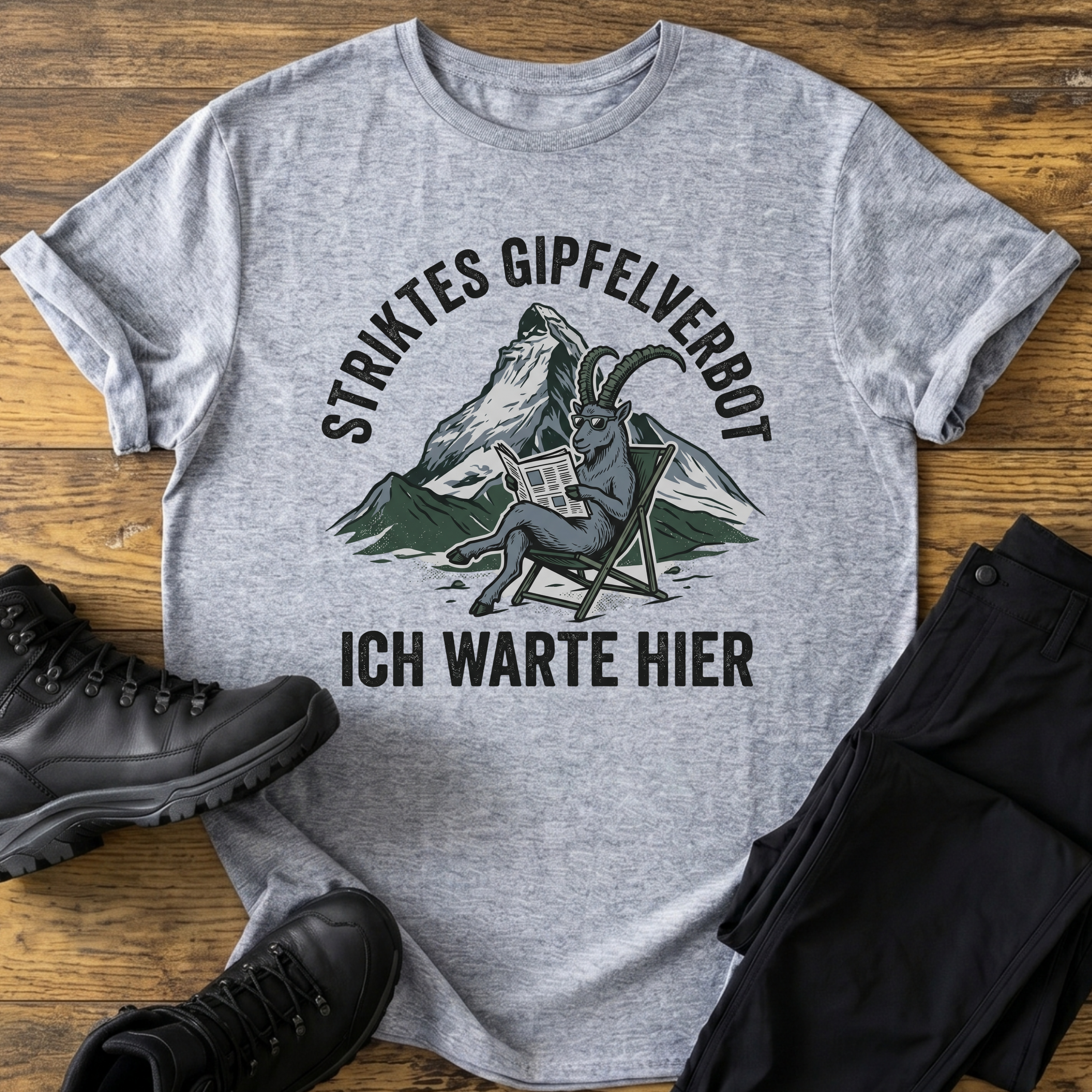 Striktes Gipfelverbot T-Shirt