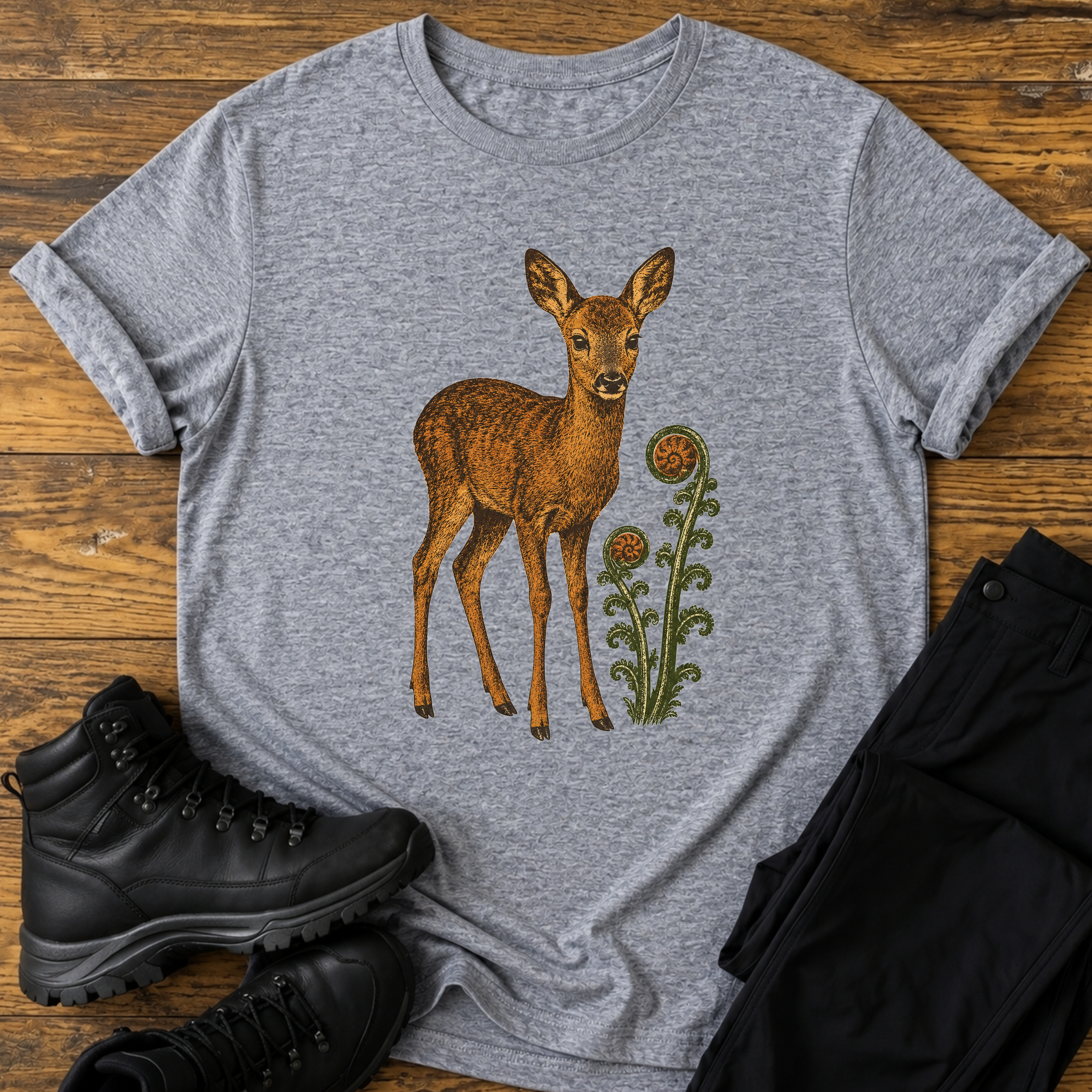 Frühlingserwachen im Unterholz T-Shirt