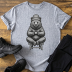 Bär trinkt Kaffee T-Shirt