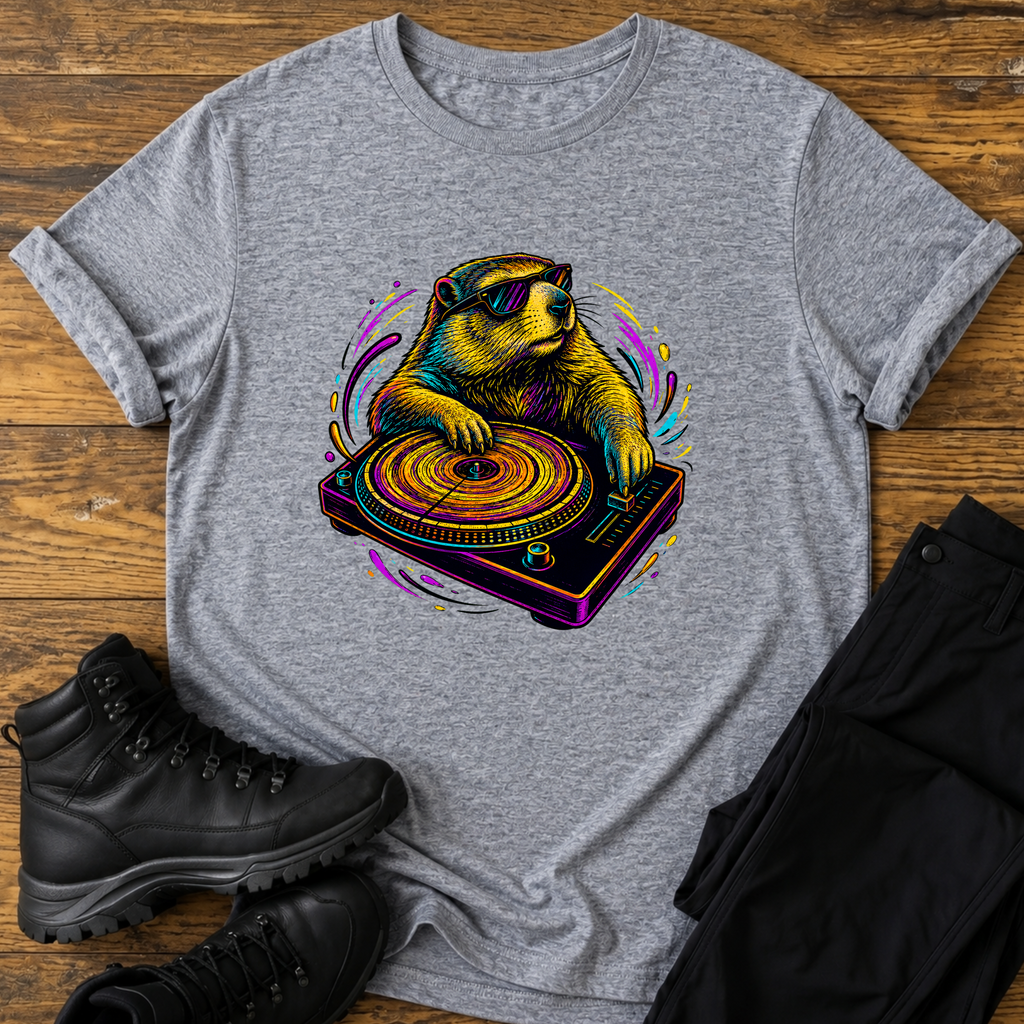 Murmeltier DJ T-Shirt