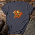 Eichhörnchen mit Riesen Eichel T-shirt