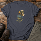 Wander-Hummel auf Distel T-shirt