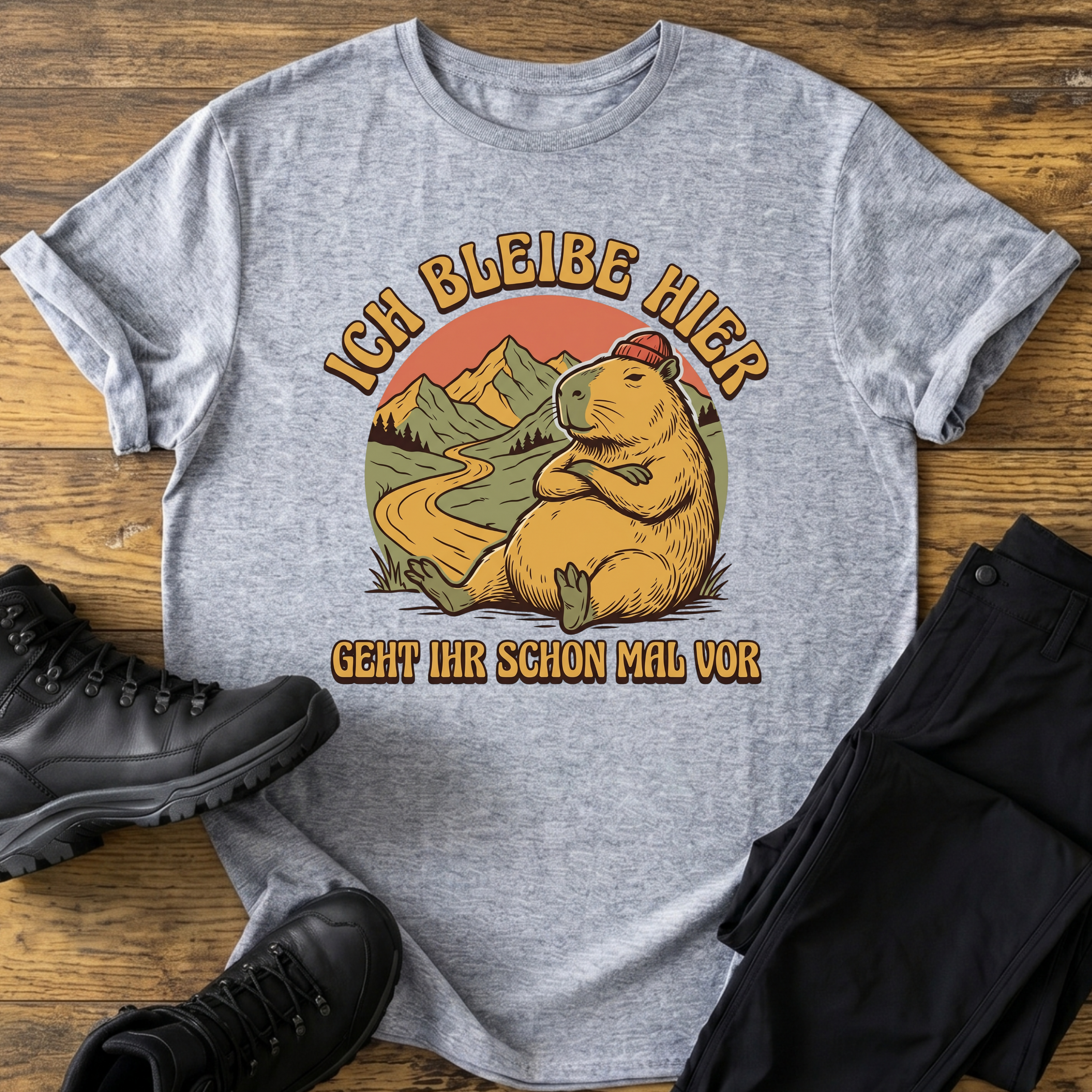 Ich bleibe hier T-Shirt