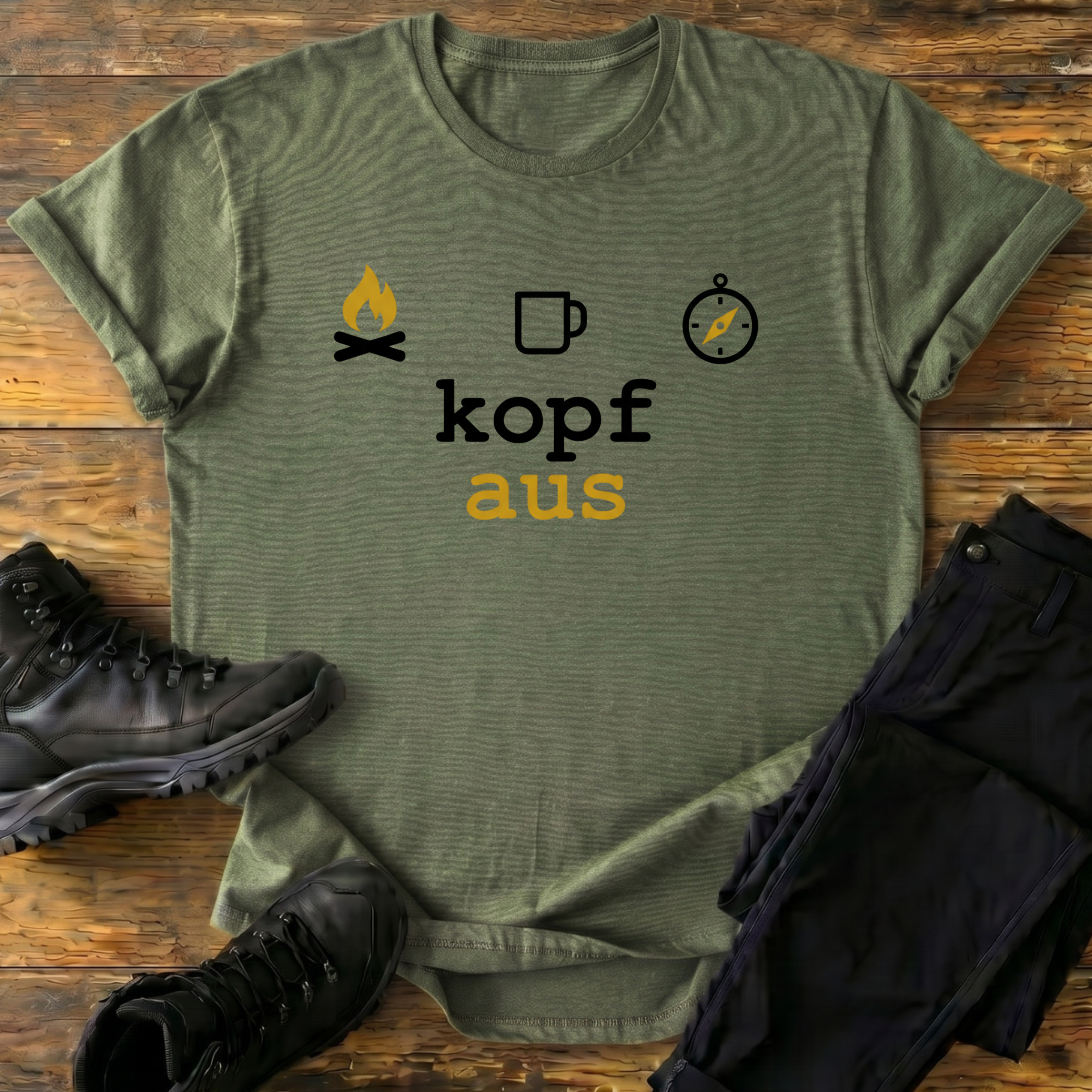 Kopf aus T-Shirt