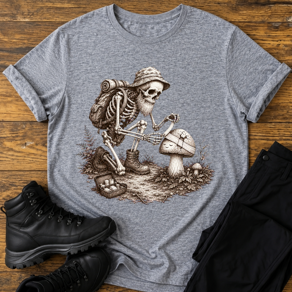 Skelett Pilzverband T-Shirt