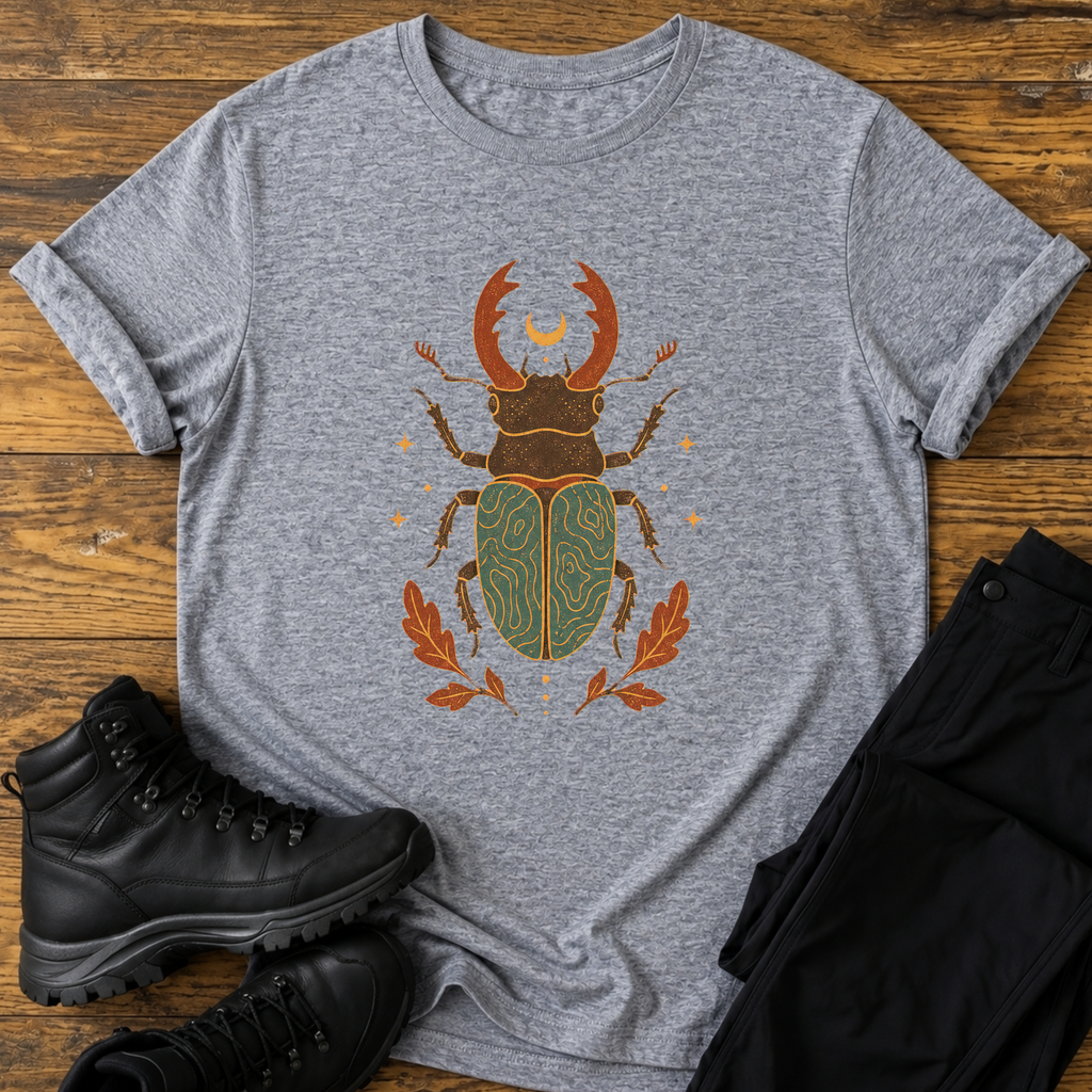 Der mystische Hirschkäfer T-Shirt