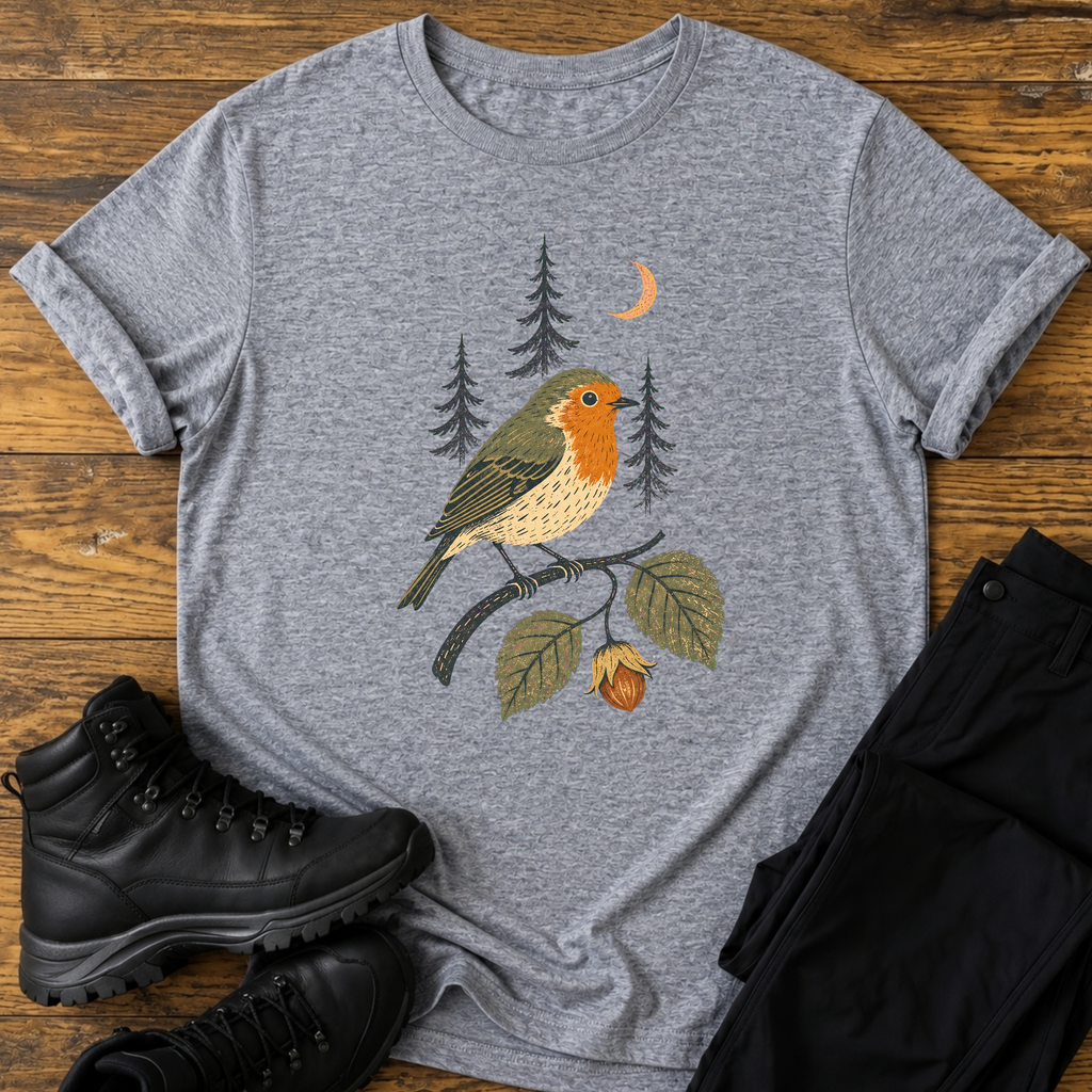 Abendfrieden im Wald T-Shirt