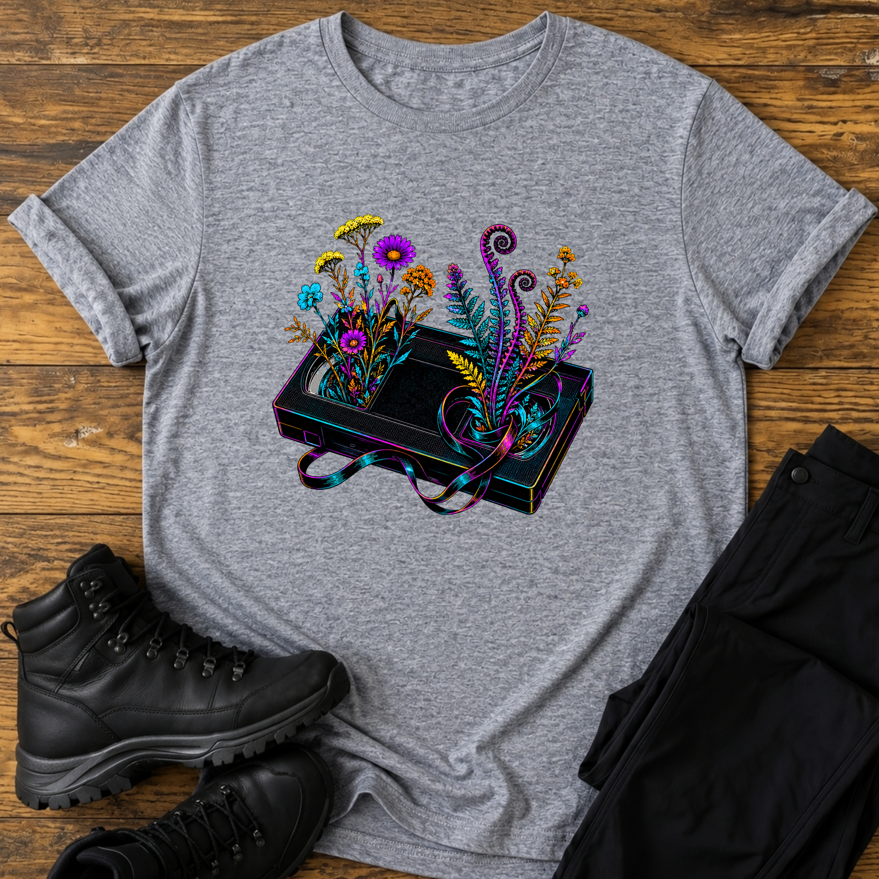 VHS Wildblumen T-Shirt