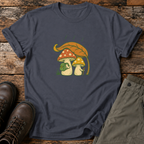 Pilze unterm Blatt T-shirt