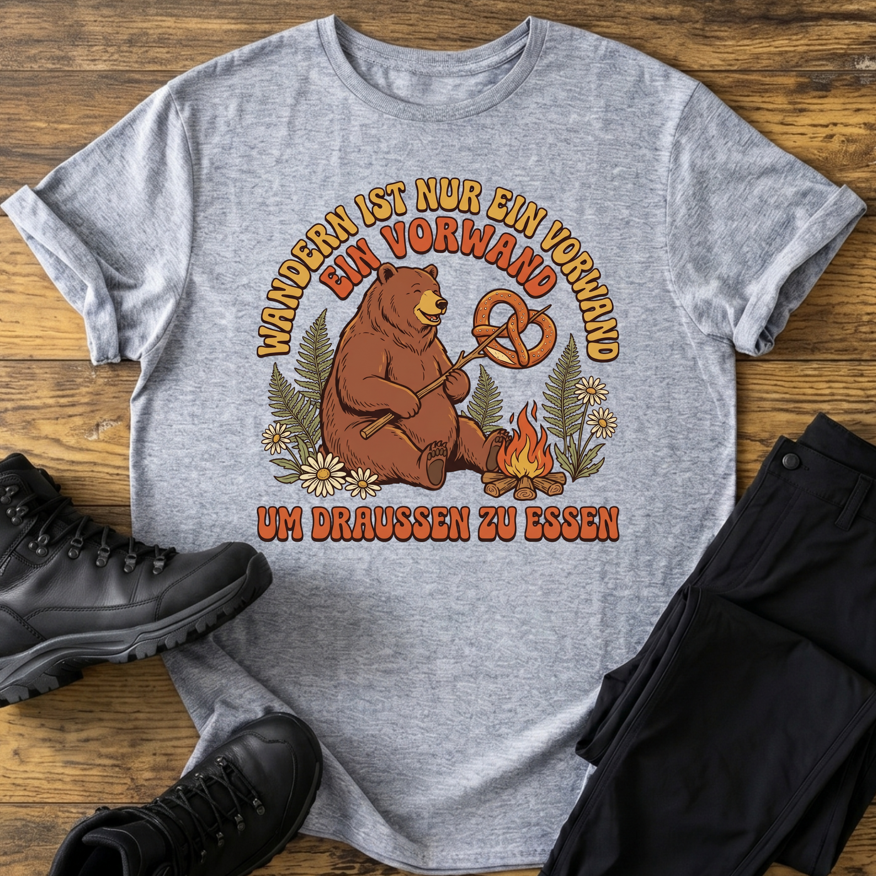 Wandern ist nur ein Vorwand T-Shirt