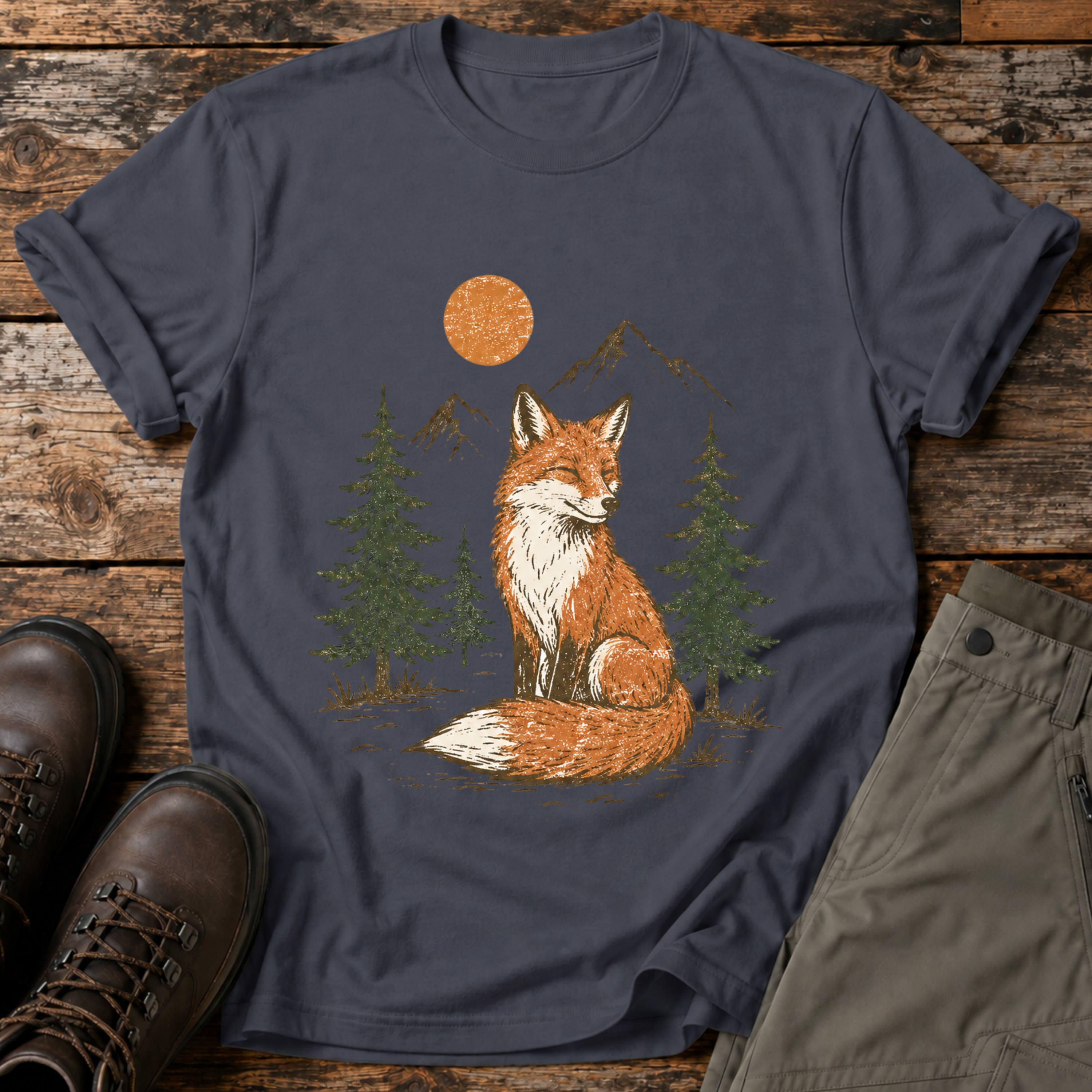 Rast im Abendrot T-shirt