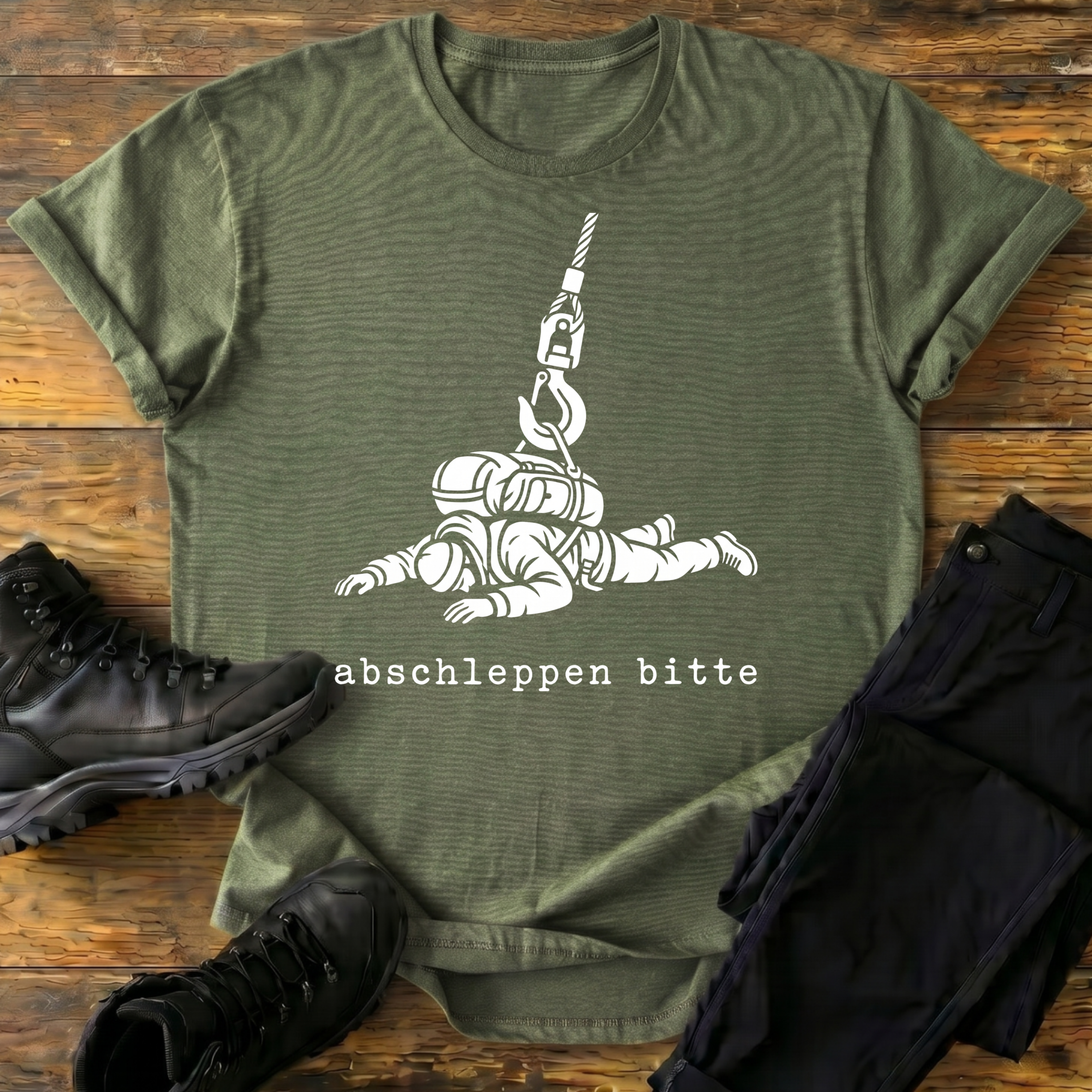 Abschleppen bitte T-Shirt
