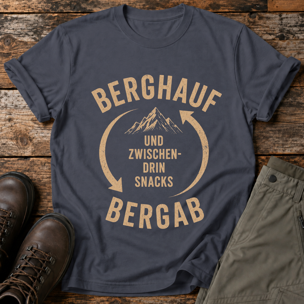 Bergauf, Bergab T-shirt